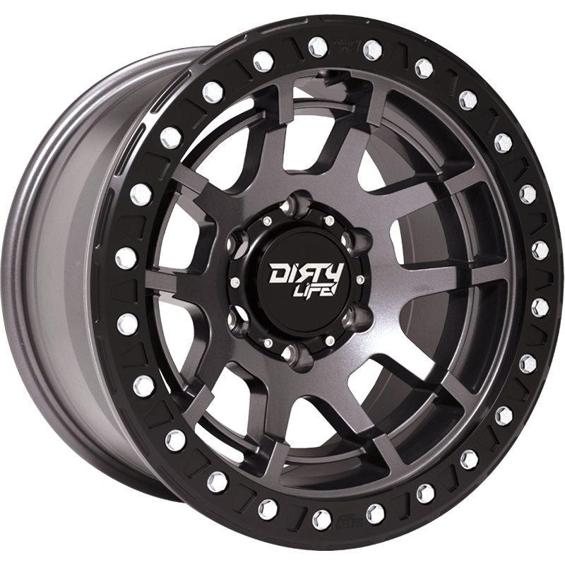 DIRTY LIFE DT-4 Gloss Metallic Graphite Wheel Range