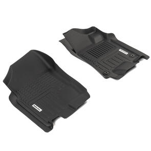 Premium Deep Dish Rubber Floor Liners for Nissan Navara Models