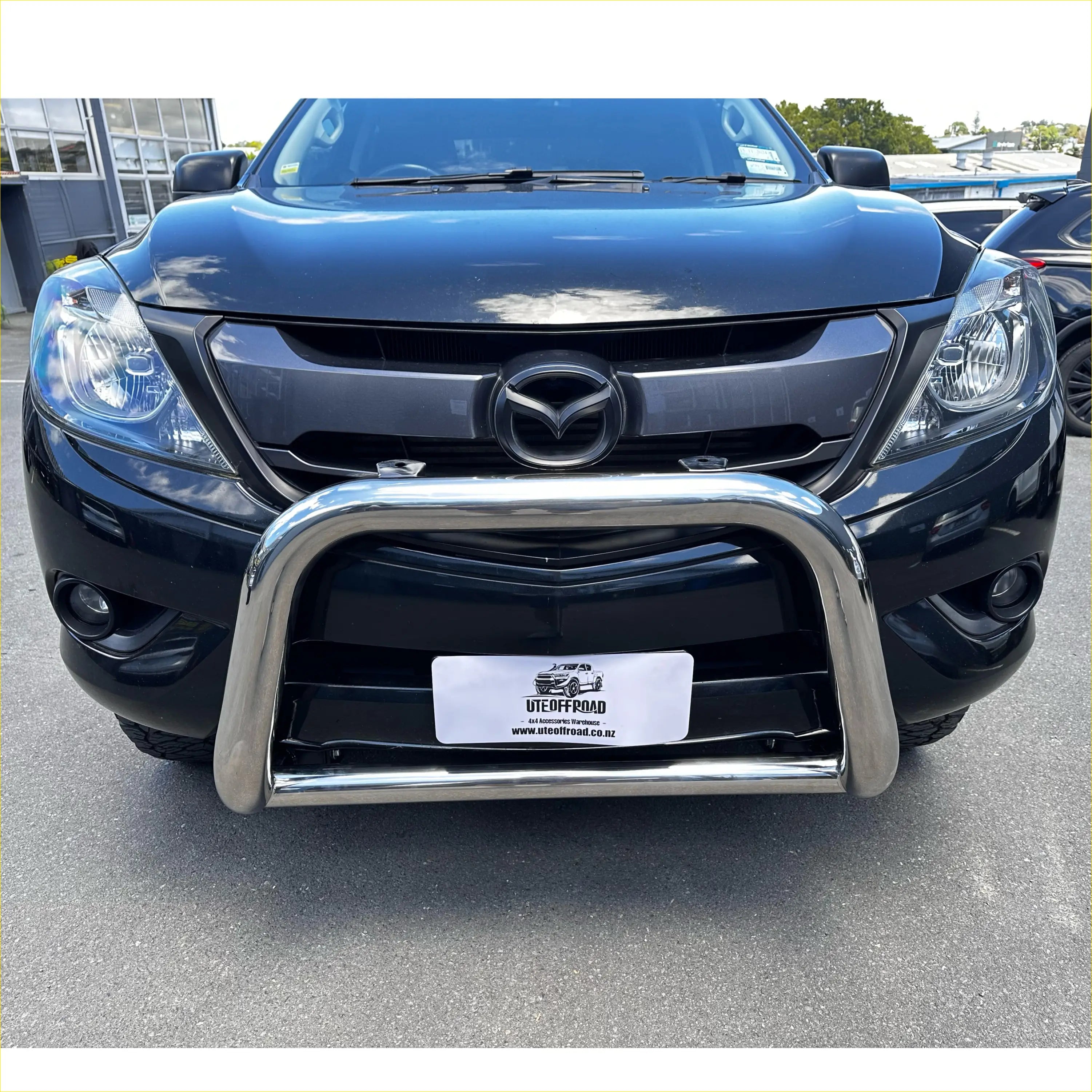 304 Stainless Steel Nudge Bar Mazda BT-50 2012-2020 Chrome