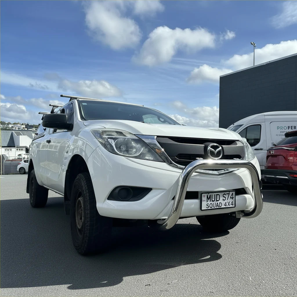 304 Stainless Steel Nudge Bar Mazda BT-50 2012-2020 Chrome W3