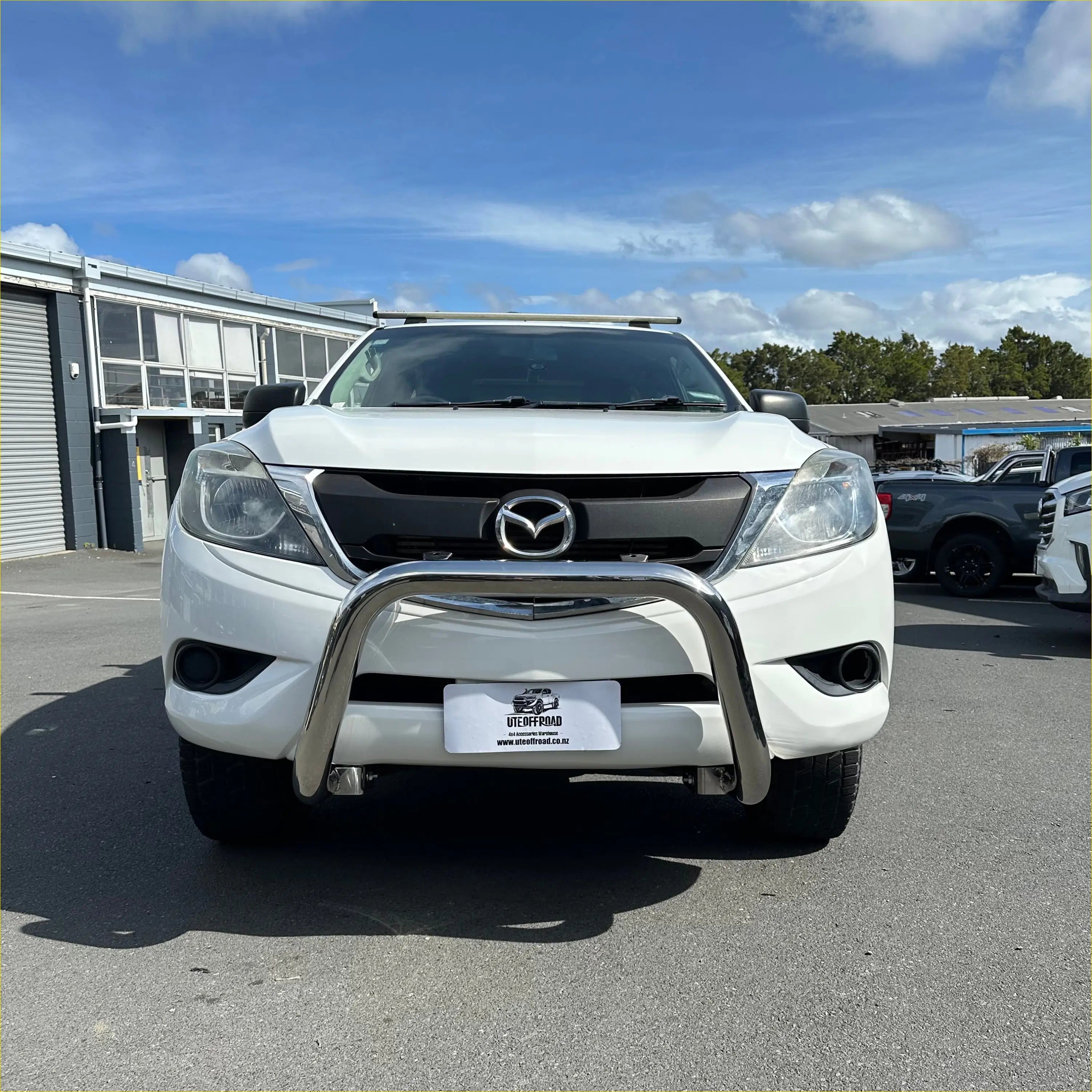 304 Stainless Steel Nudge Bar Mazda BT-50 2012-2020 Chrome W3