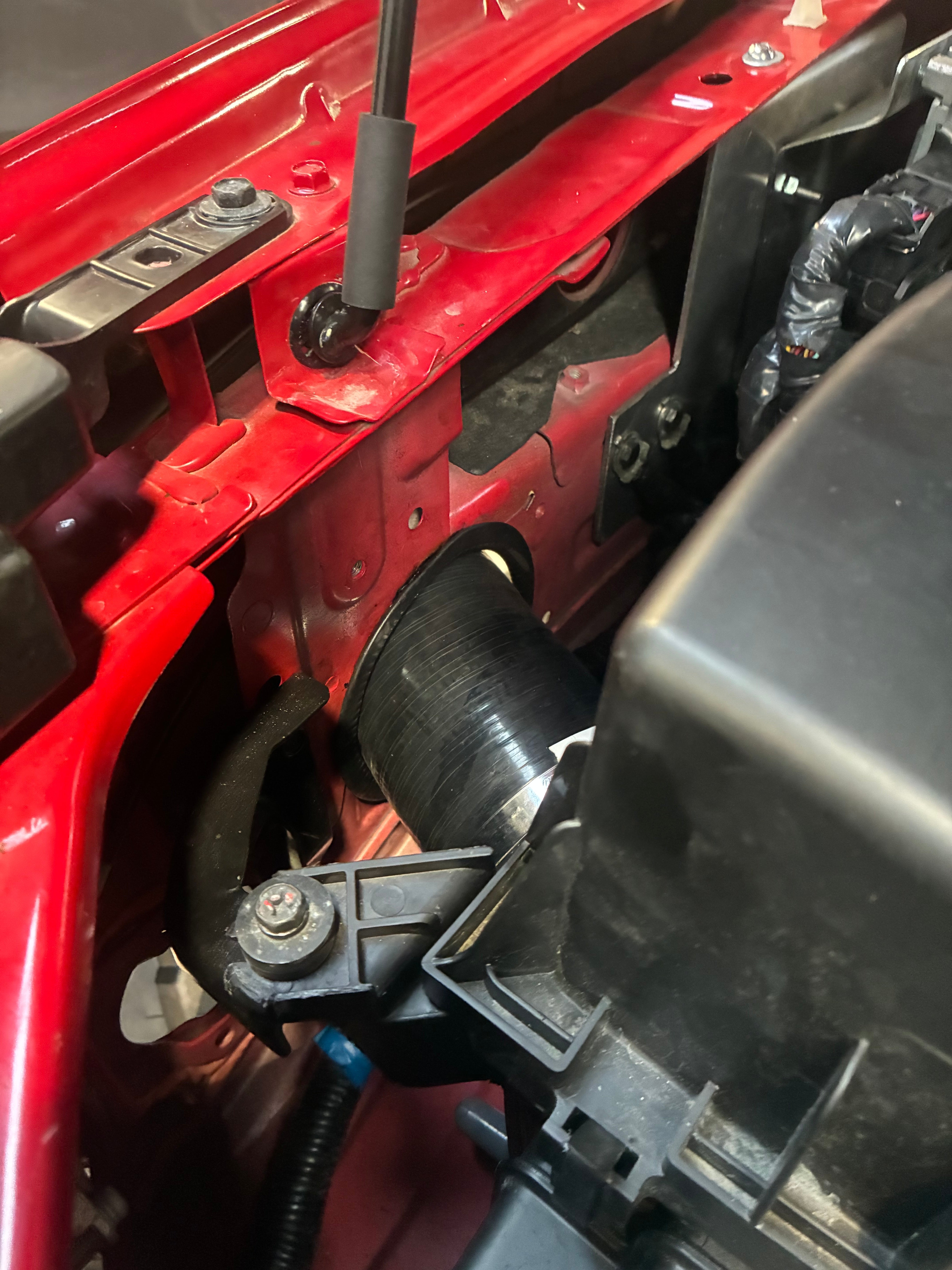 AJF FAB - NP300 Nissan Navara Stainless Snorkel