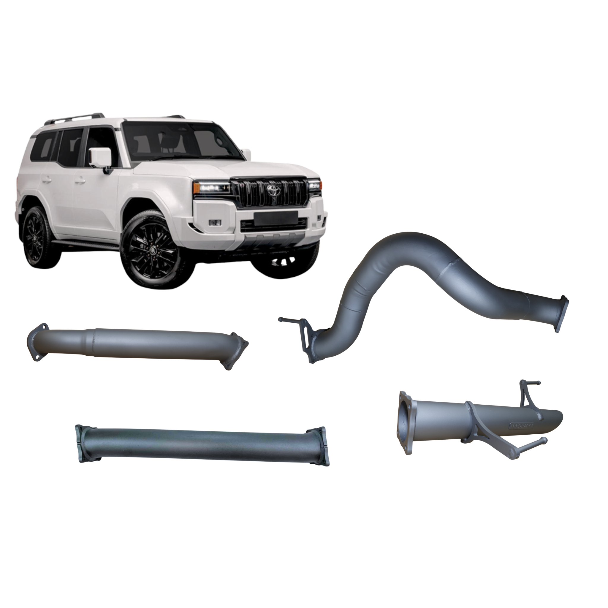 Redback 4x4 Performance System for Toyota Prado (05/2024 - on)