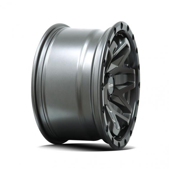 DTM HD 2836 | LECLERC SATIN ANTHRACITE WITH SATIN BLACK LIP 18 x 9 6-139 +15