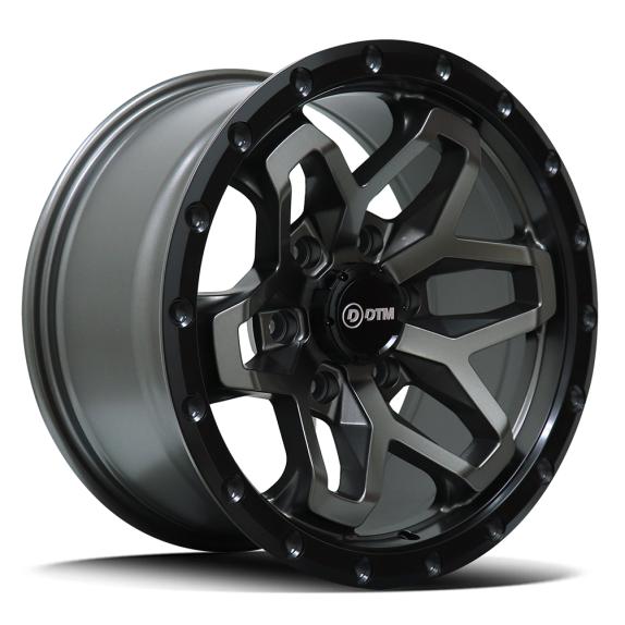 DTM HD 2836 | LECLERC SATIN ANTHRACITE WITH SATIN BLACK LIP 18 x 9 6-139 +15