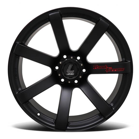 LENSO RTC | RTC RT-CONCAVE MATTE BLACK 17 x 8 6-139 +20