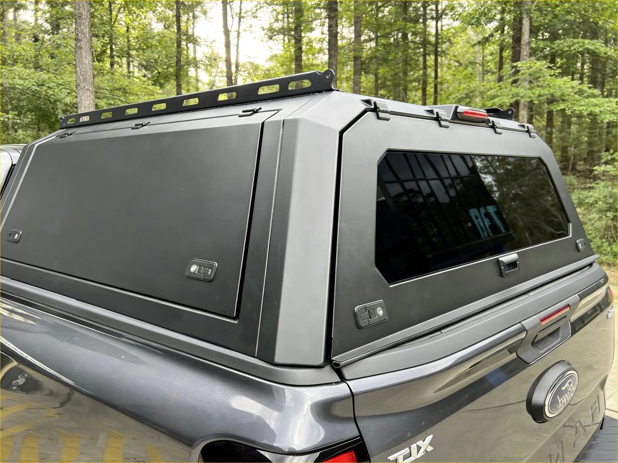 Aluminium Canopy with Rear View Glass for Ford Ranger 2022+ Next Gen