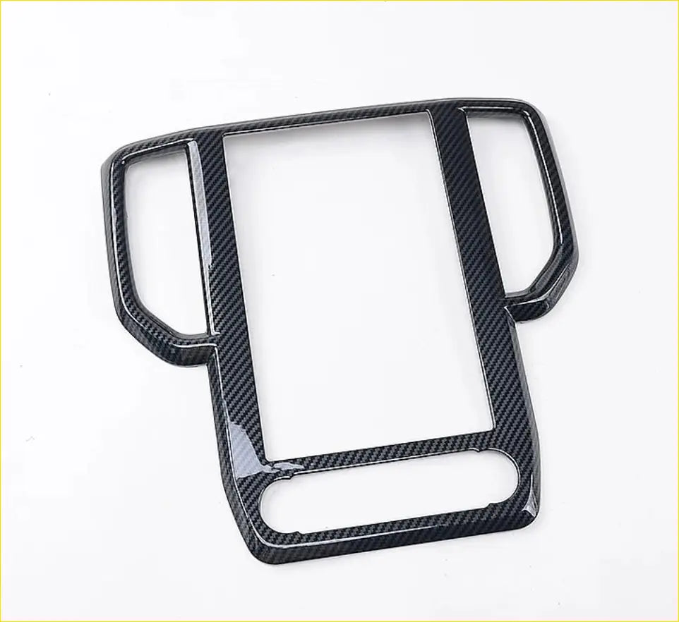 Carbon Fiber Interior Car Inner Middle Air Vent Trim Cover for Ford