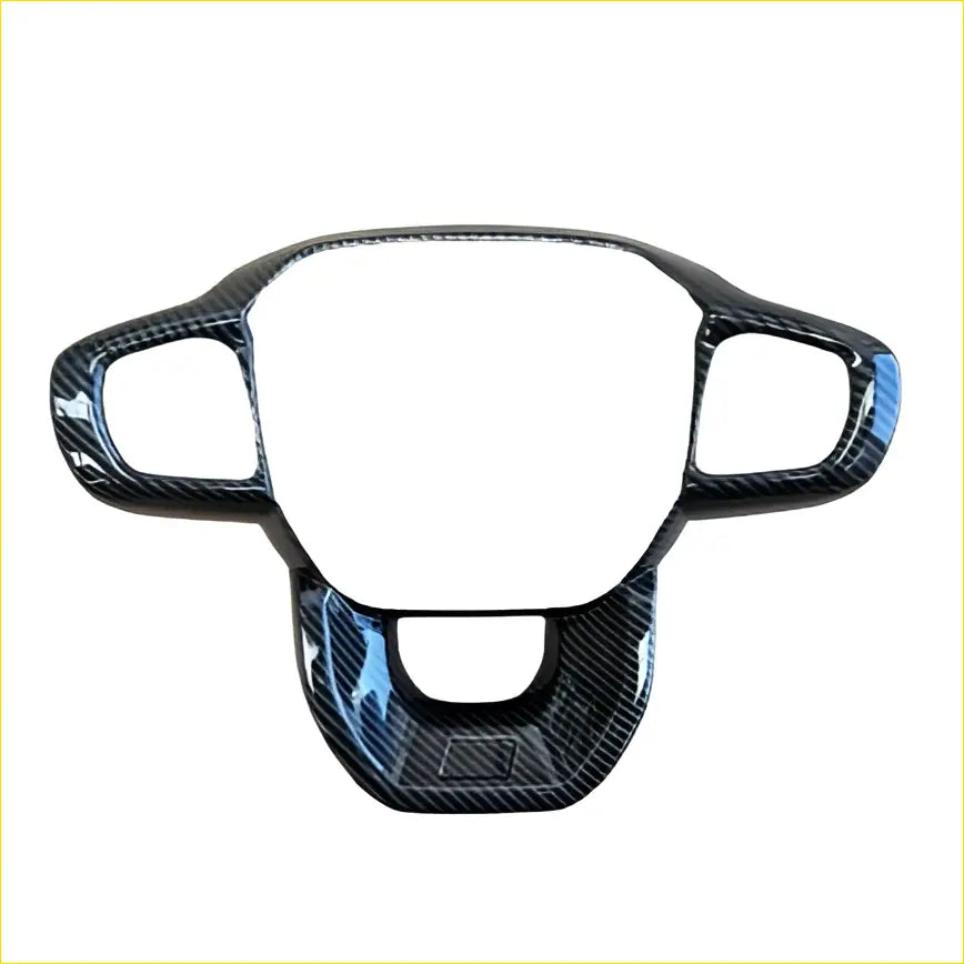 Carbon Fiber Interior Steering Wheel Trim Cover for Ford Ranger 2022+
