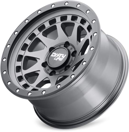 DIRTY LIFE - ENIGMA PRO Wheel Satin Graphite Black Lip