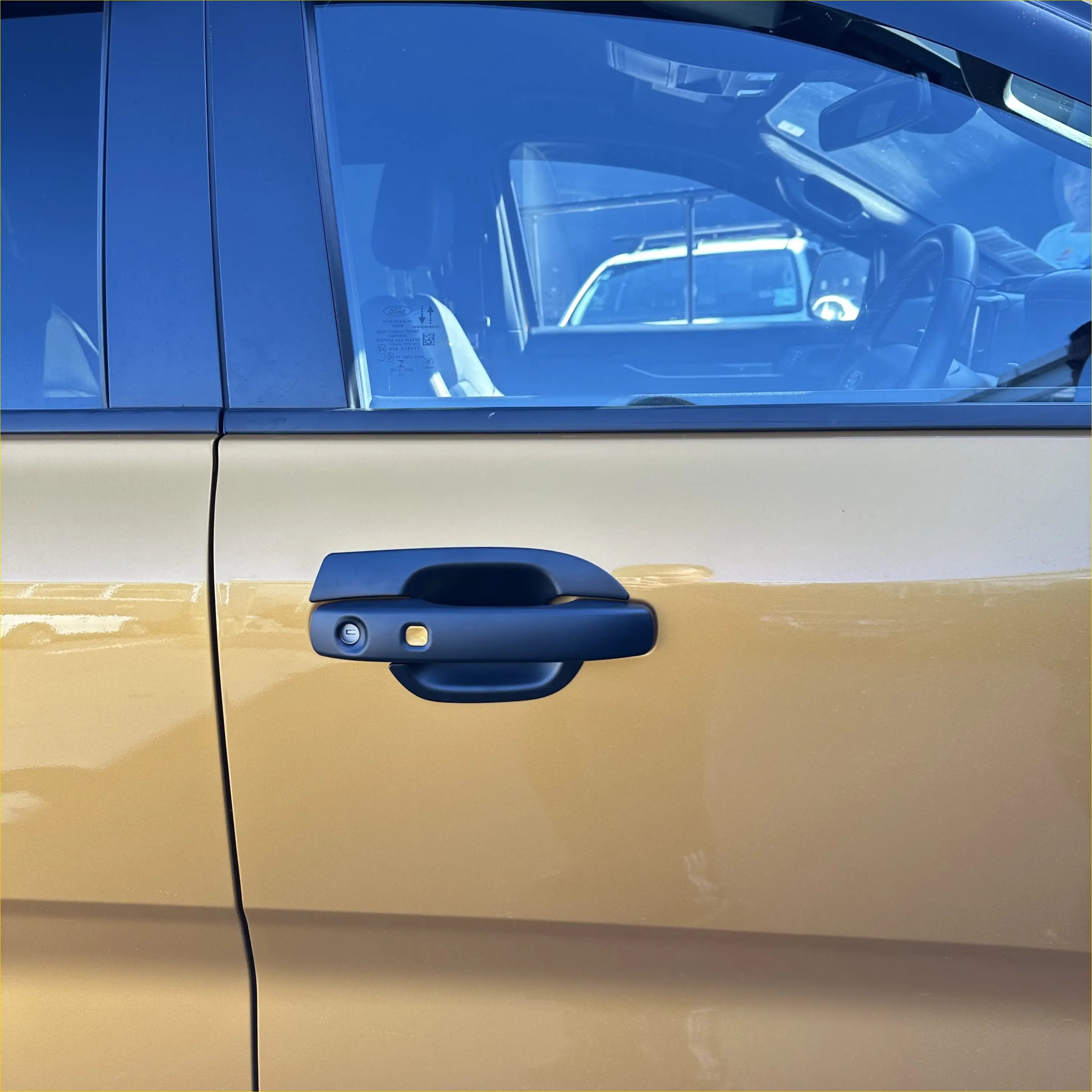 Door Handle Covers Ford Ranger 2022+ New Matte black