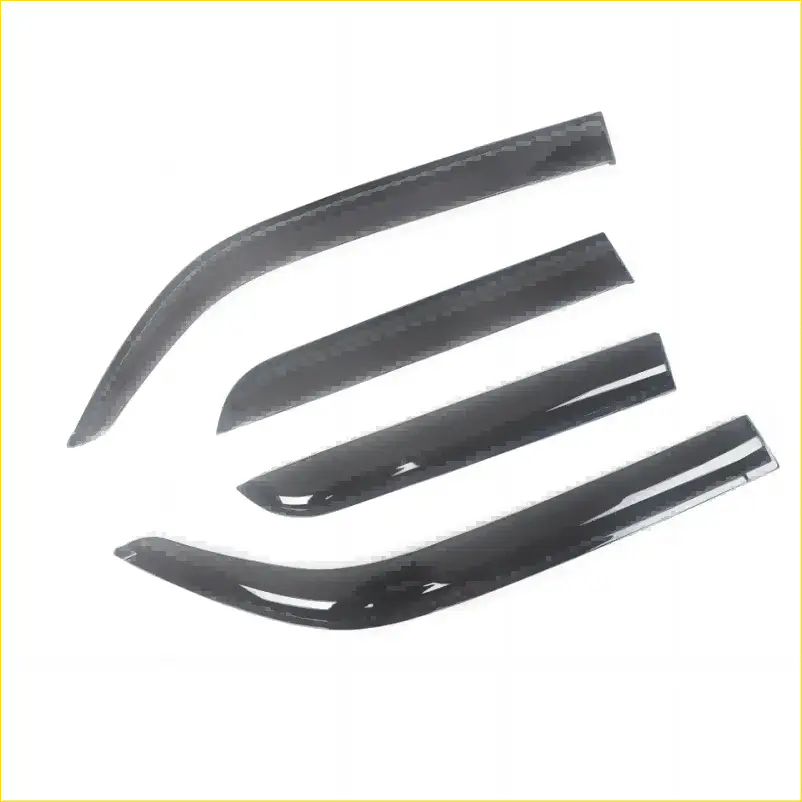 DOOR VISORS/ WINDOW MONSOONS Weather Shields Nissan Navara D40 - Monsoons
