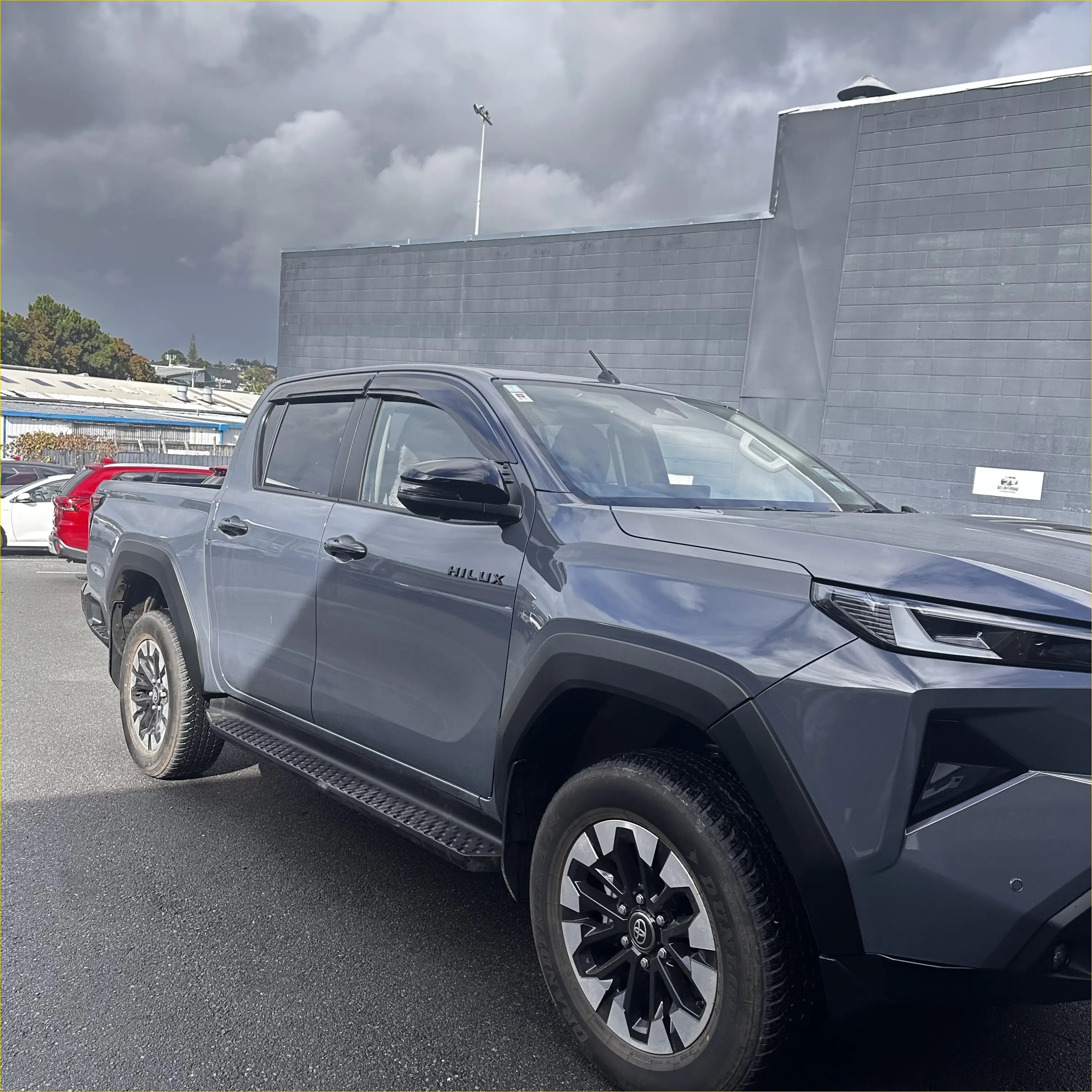DOOR VISORS/ WINDOW MONSOONS Weather Shields Toyota Hilux 2015-Current - Monsoons