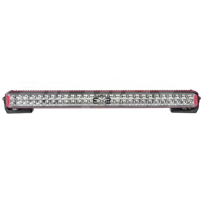 Narva EX2-R 30-inch Double Row RGB LED Light Bar with Controller
