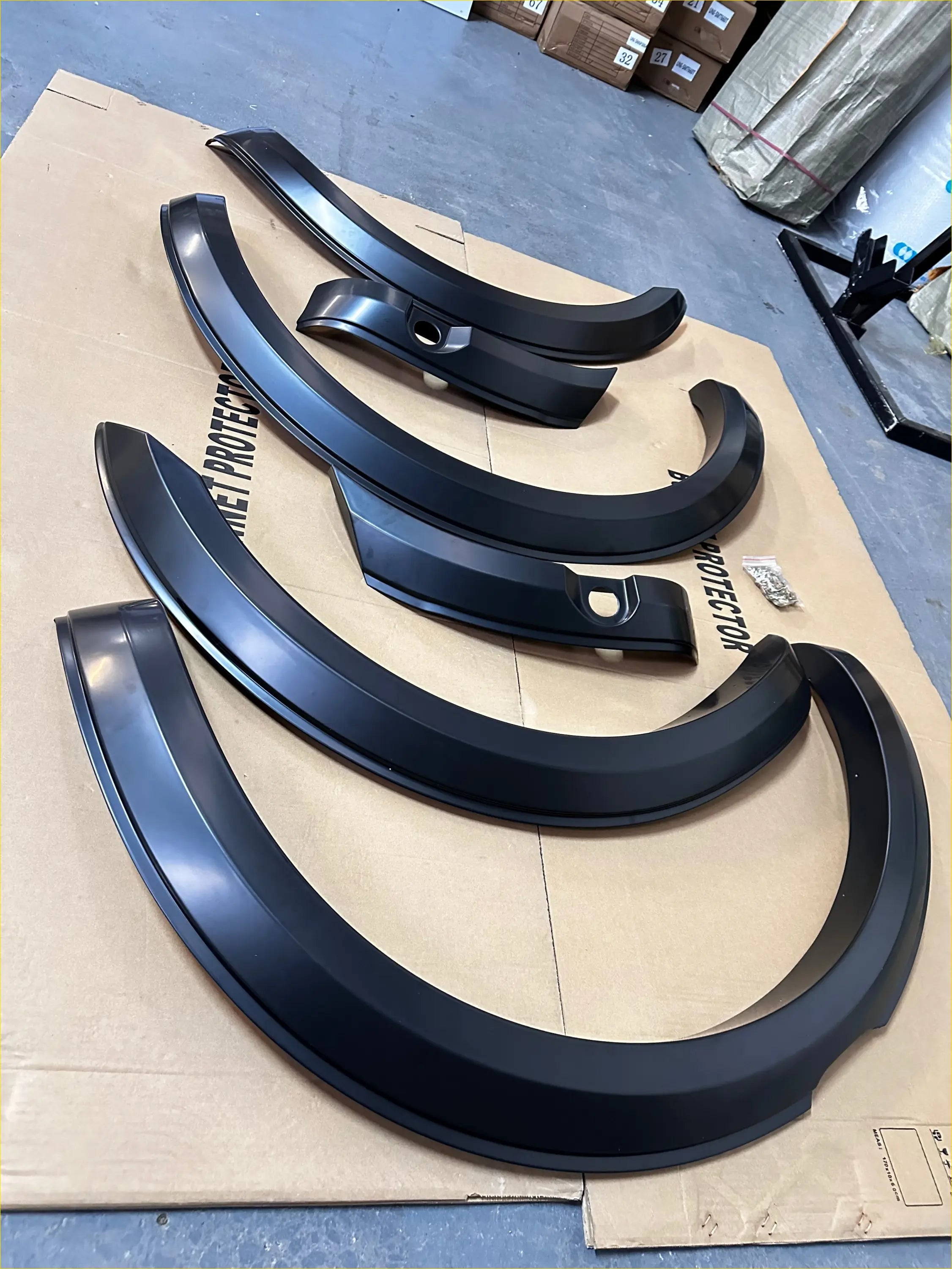 Fender Flare 4-Inch Ford Ranger PX3 2019-2021 Smooth Style with Senor