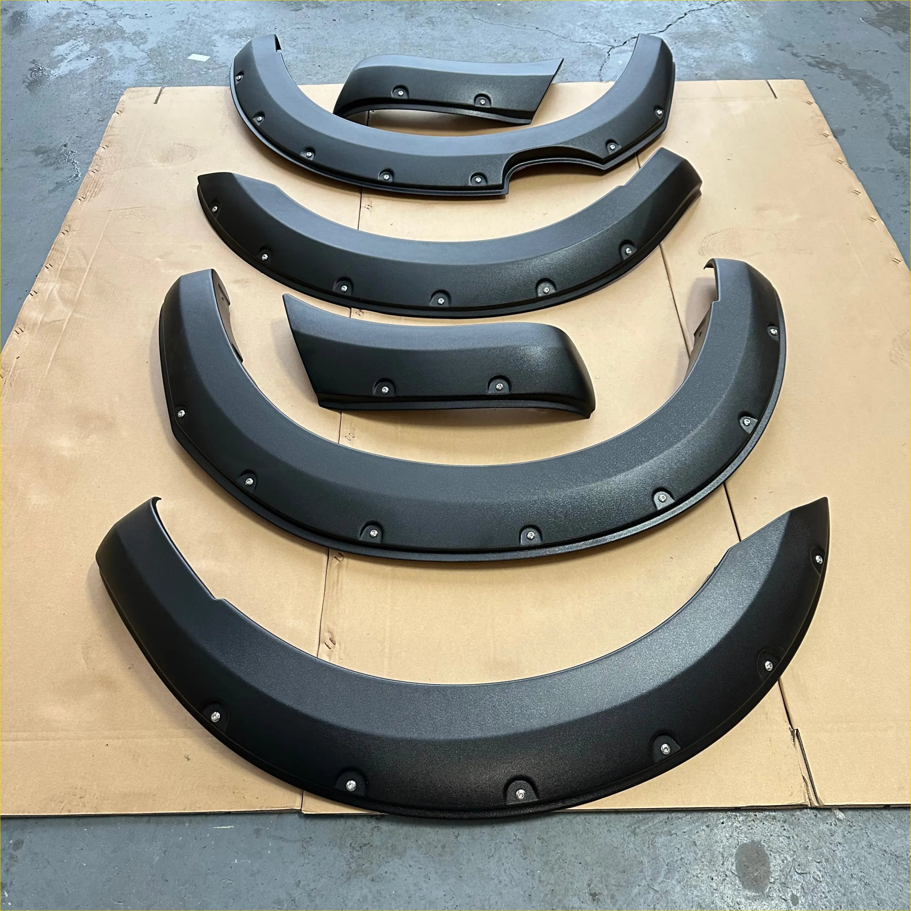Fender Flare for Ford Ranger PX2 2016-2018 Lychee Texture 7-Inch Bolt