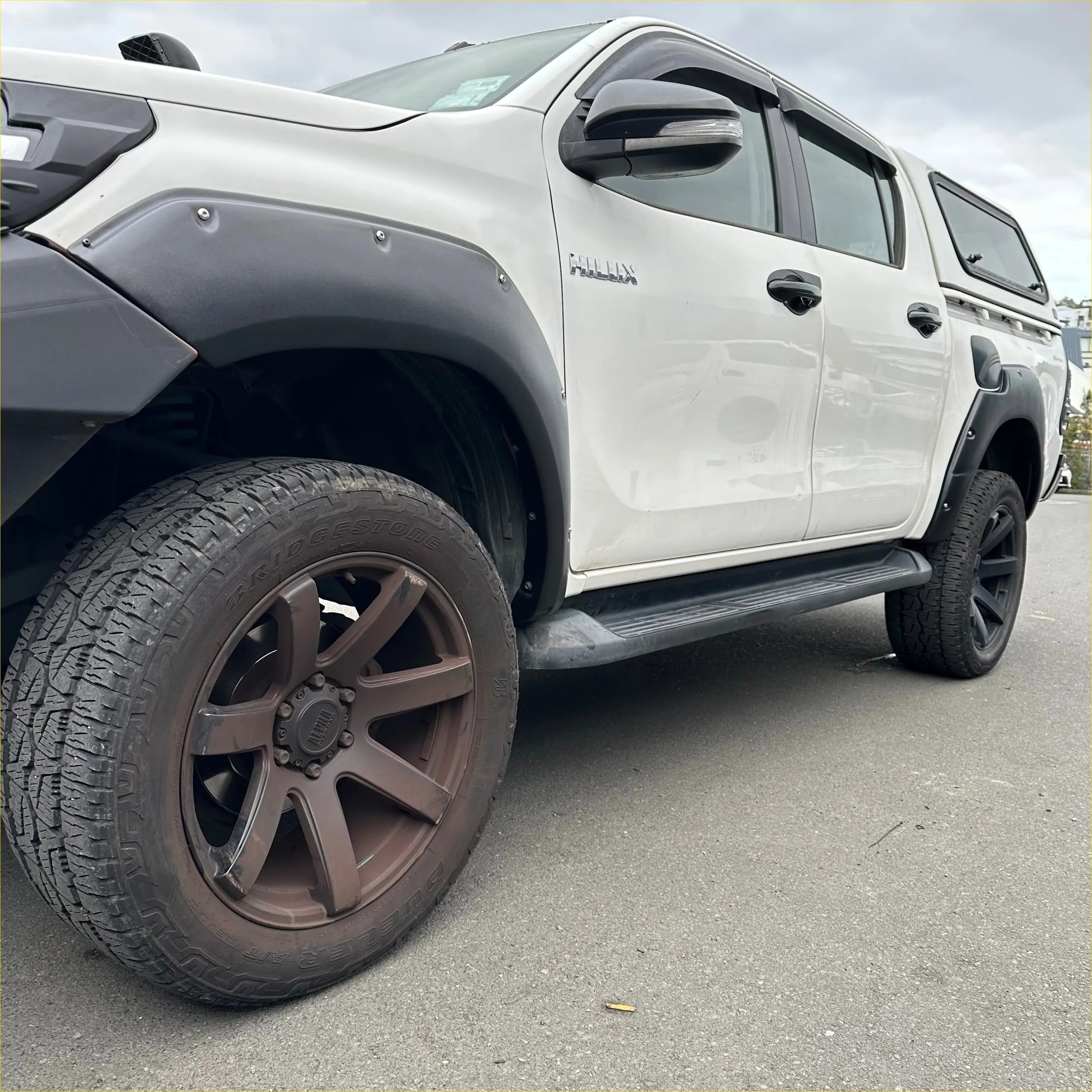 Fender Flare for Toyota Hilux Rocco 2018-2020 Lychee Texture Bolt