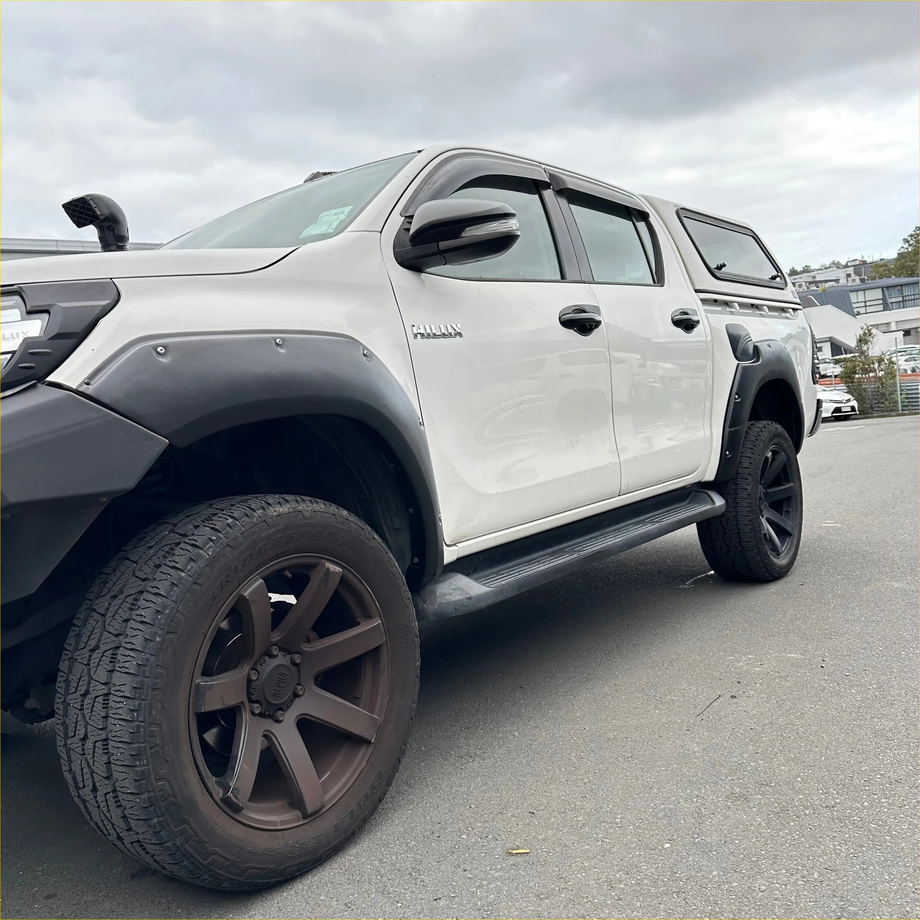 Fender Flare for Toyota Hilux Rocco 2018-2020 Lychee Texture Bolt