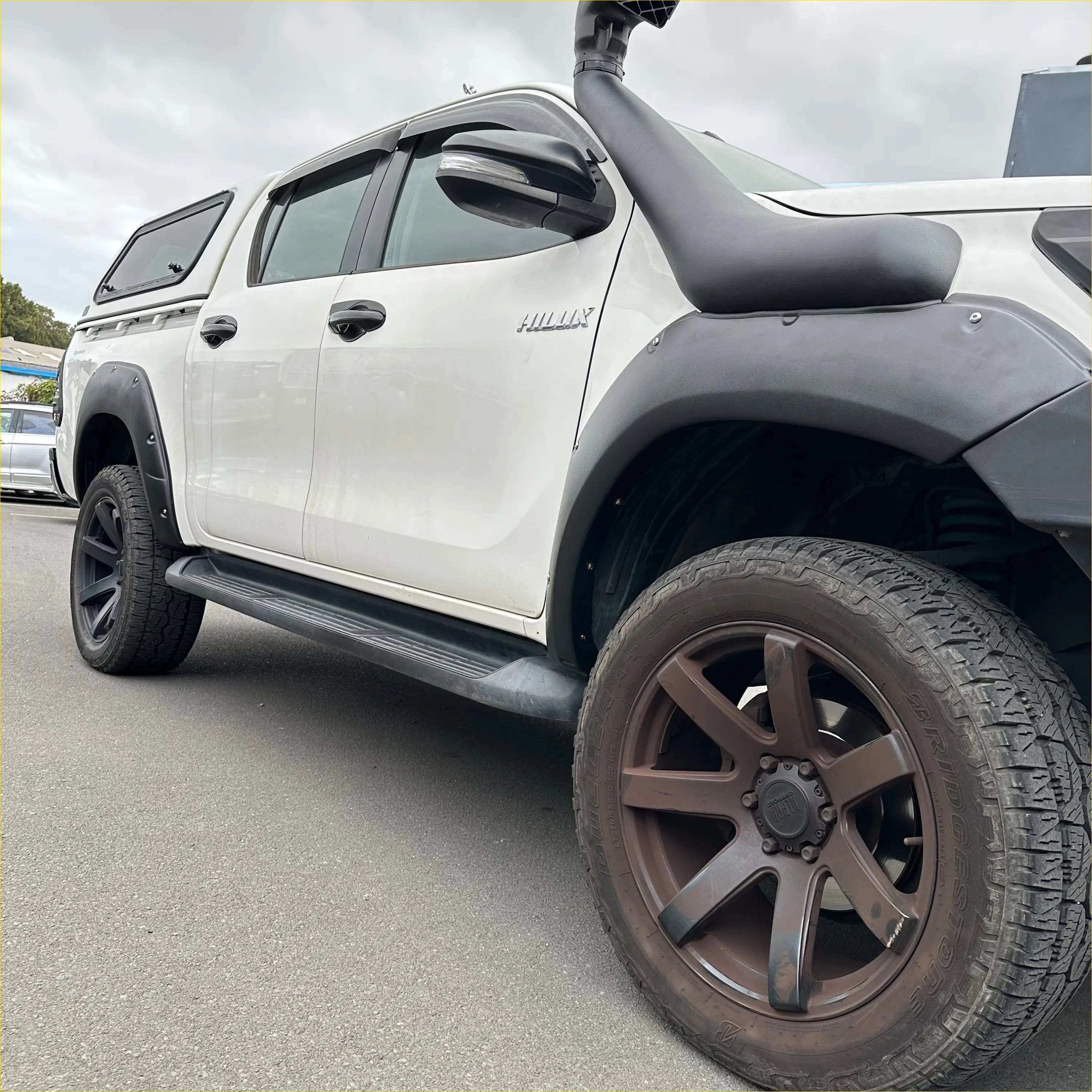 Fender Flare for Toyota Hilux Rocco 2018-2020 Lychee Texture Bolt