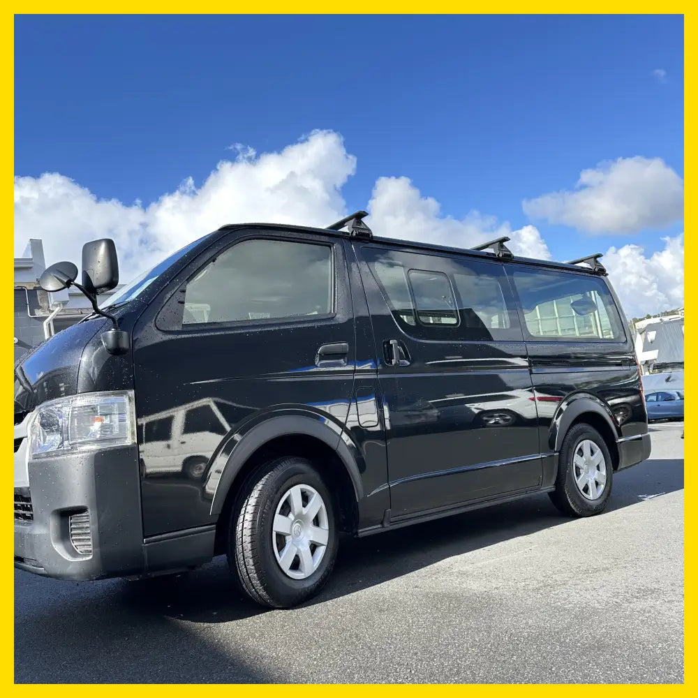 Fender Flare Toyota Hiace 2005-2019 Smooth Style Matte Black