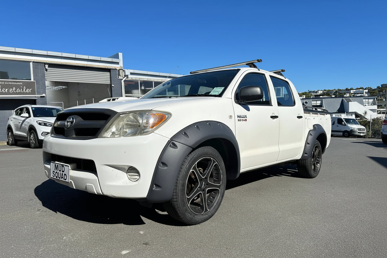Fender Flare Toyota Hilux Vigo 2012-2015 Bolt Style Textured Black