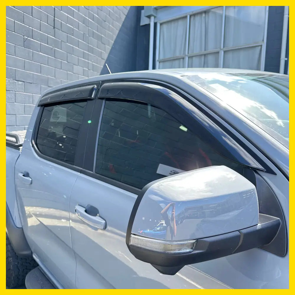 Ford Ranger 2022+ Door Visors Weather Shield Set