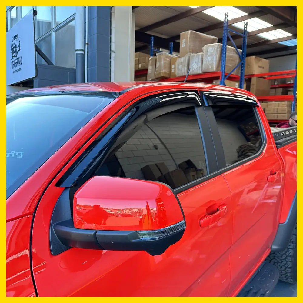 Ford Ranger 2022+ Door Visors Weather Shield Set