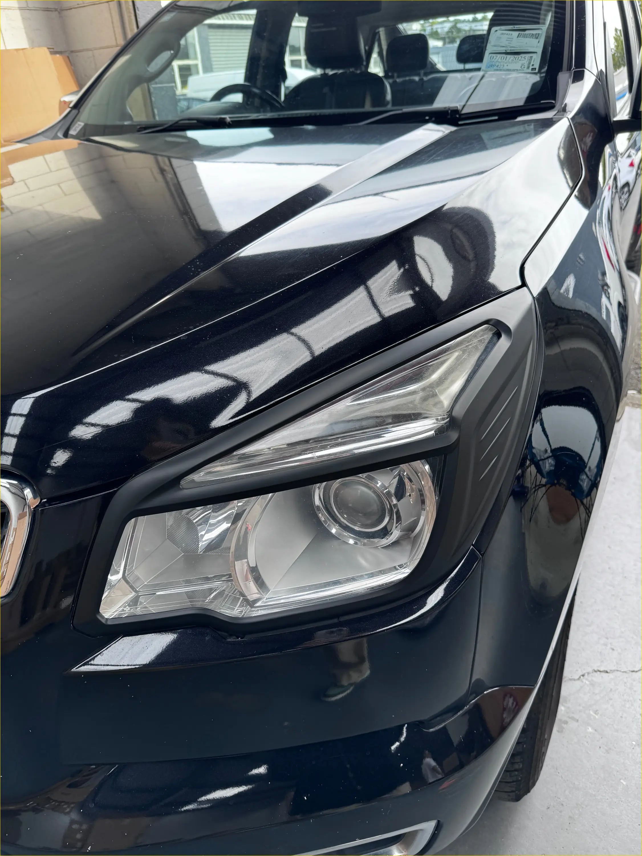Headlight Covers and Taillight Holden Colorado 2012-2016 Matte - Plastic Trim
