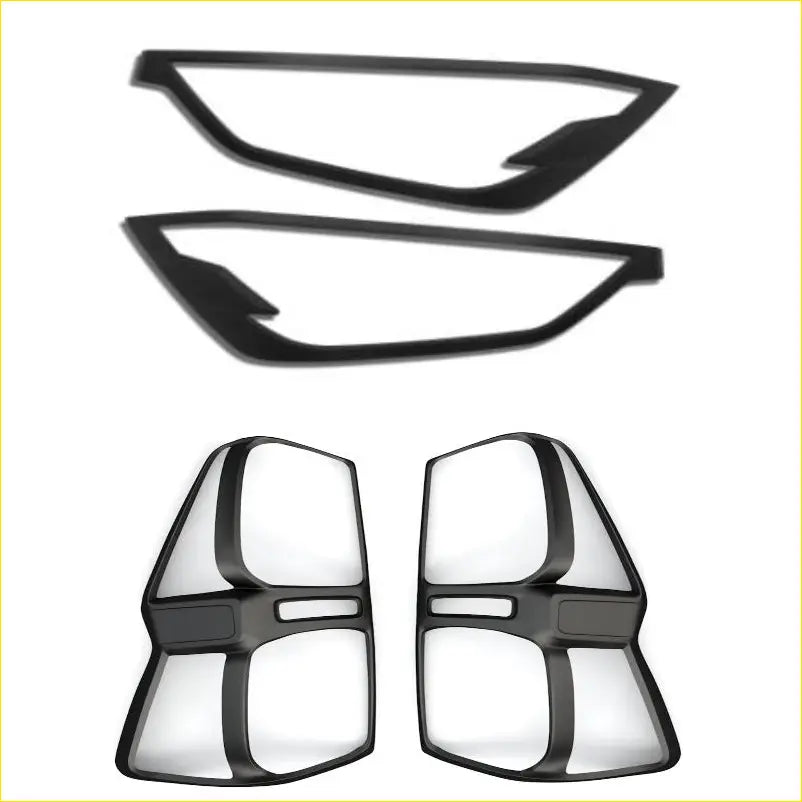 Headlight Covers and Taillight Isuzu D-max 2021-2023 - Plastic Trim