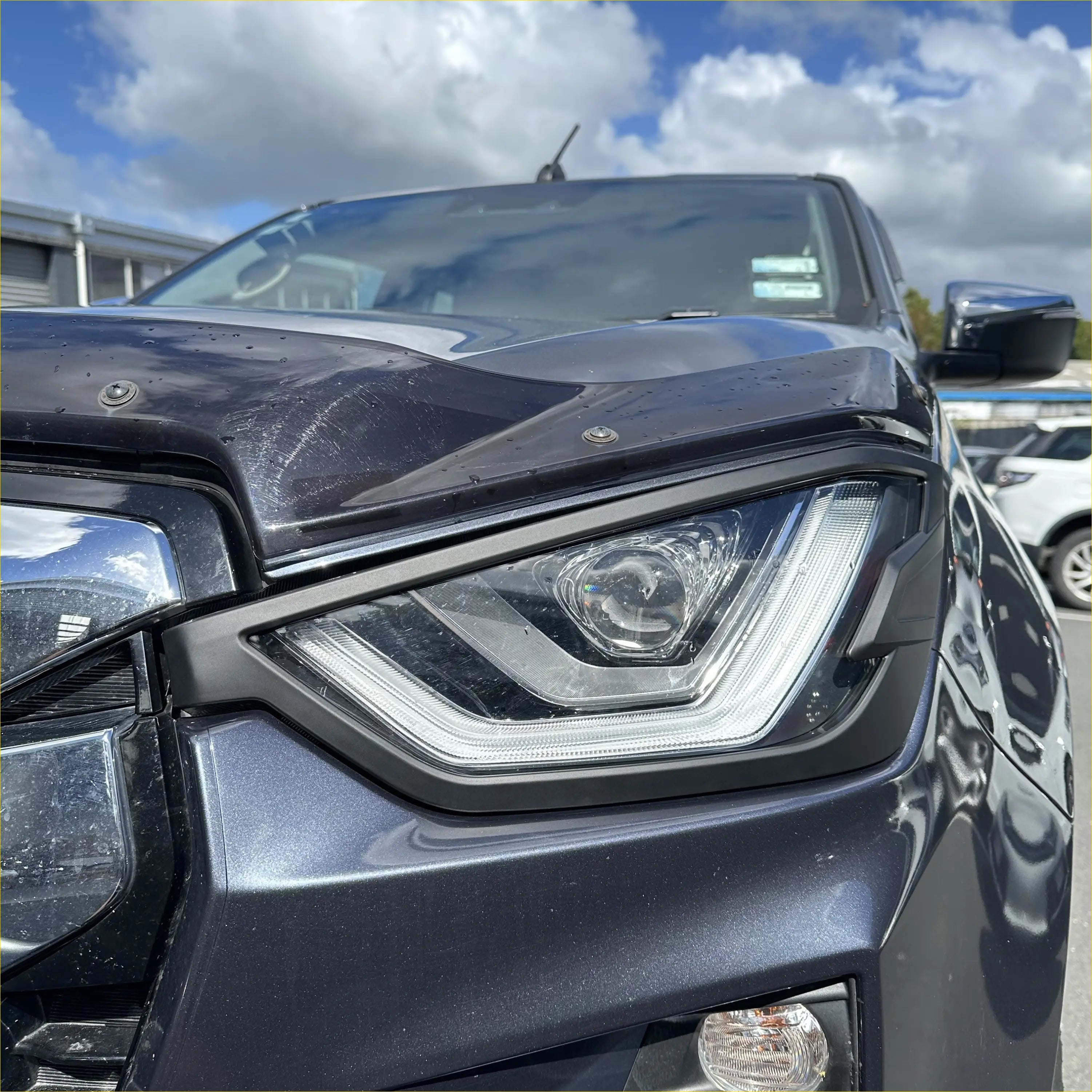Headlight Covers and Taillight Isuzu D-max 2021-2023 - Plastic Trim
