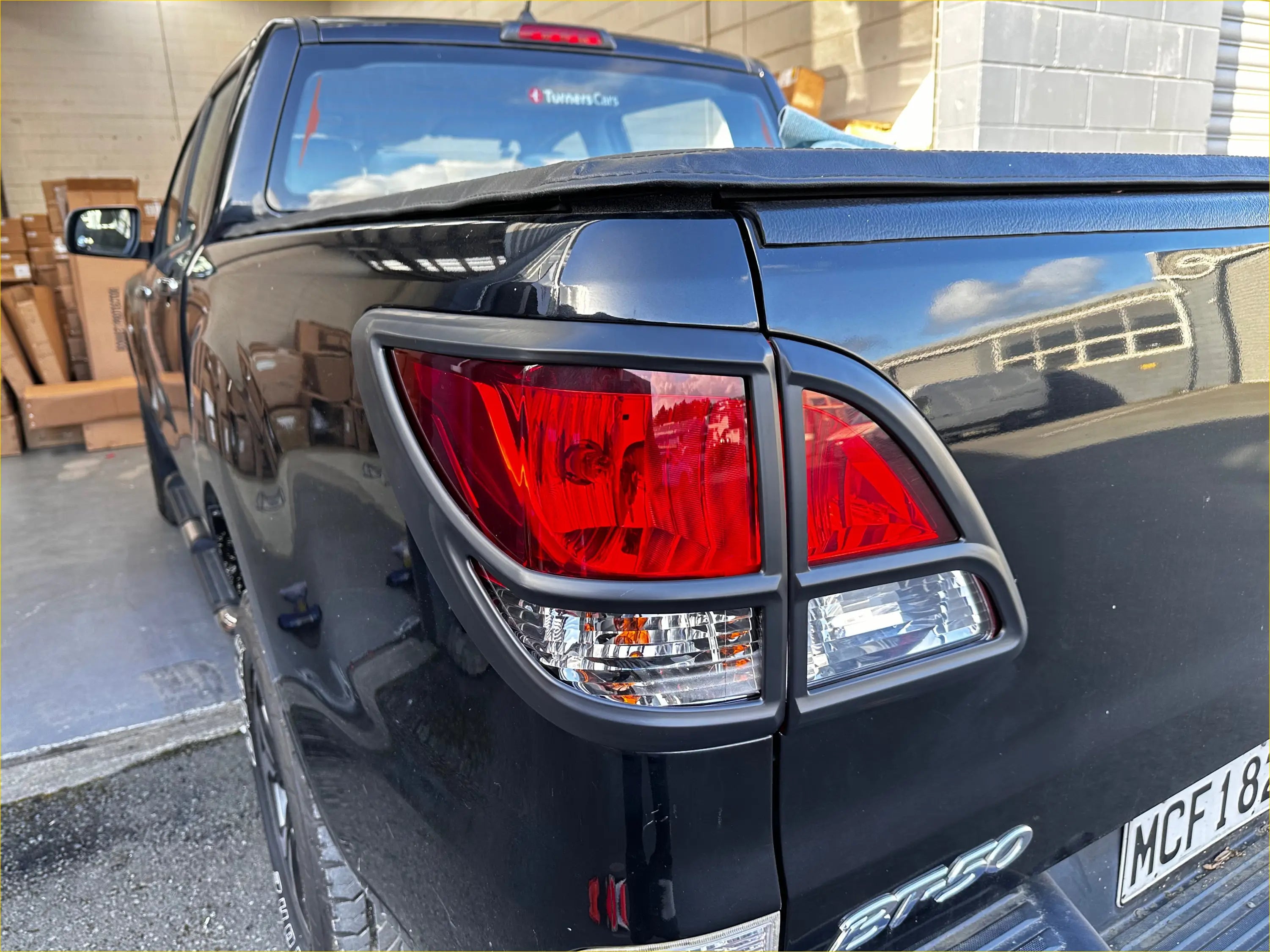 Headlight Covers and Taillight Mazda BT-50 2012-2020 Matte - Plastic Trim