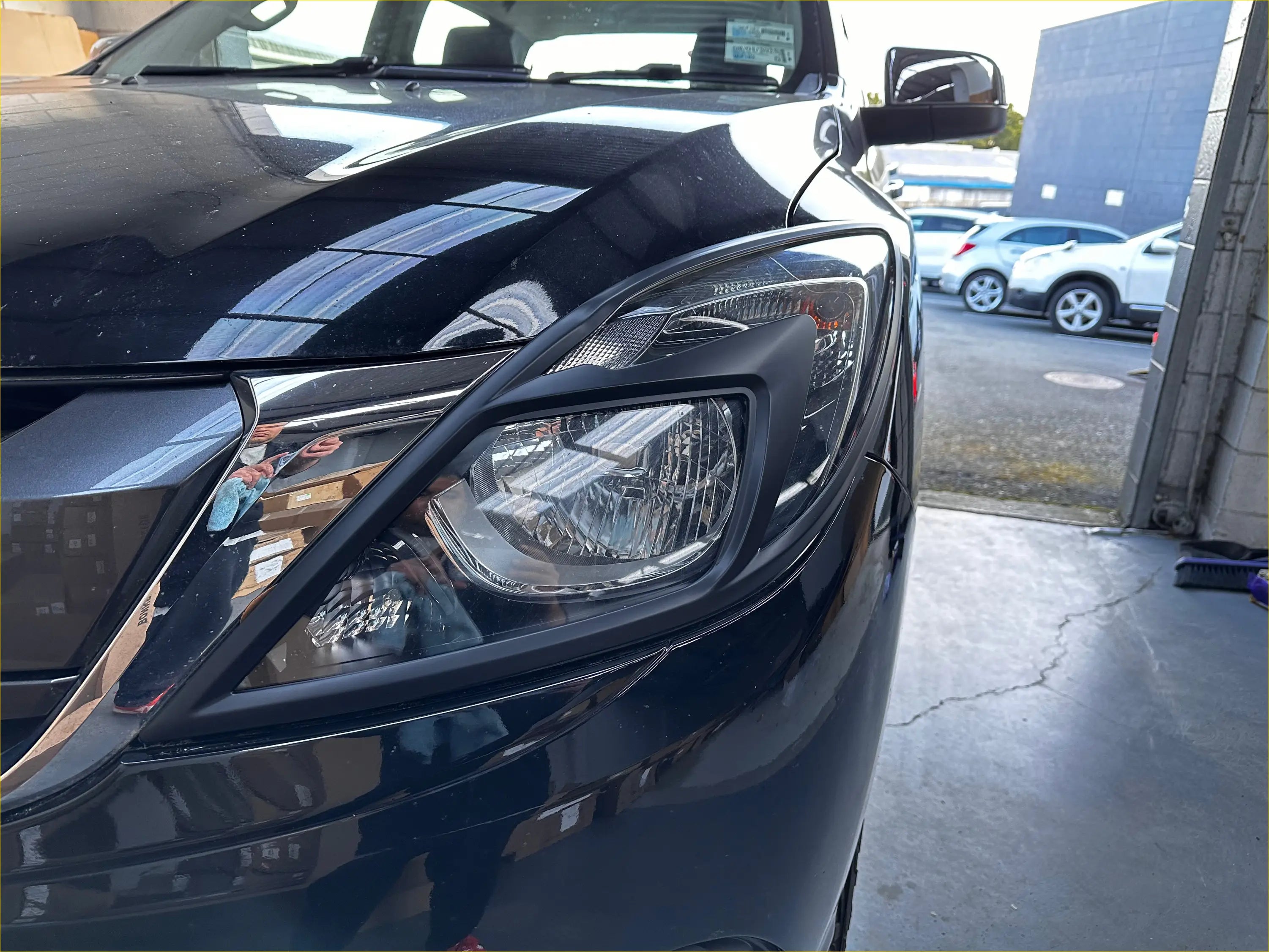 Headlight Covers and Taillight Mazda BT-50 2012-2020 Matte - Plastic Trim