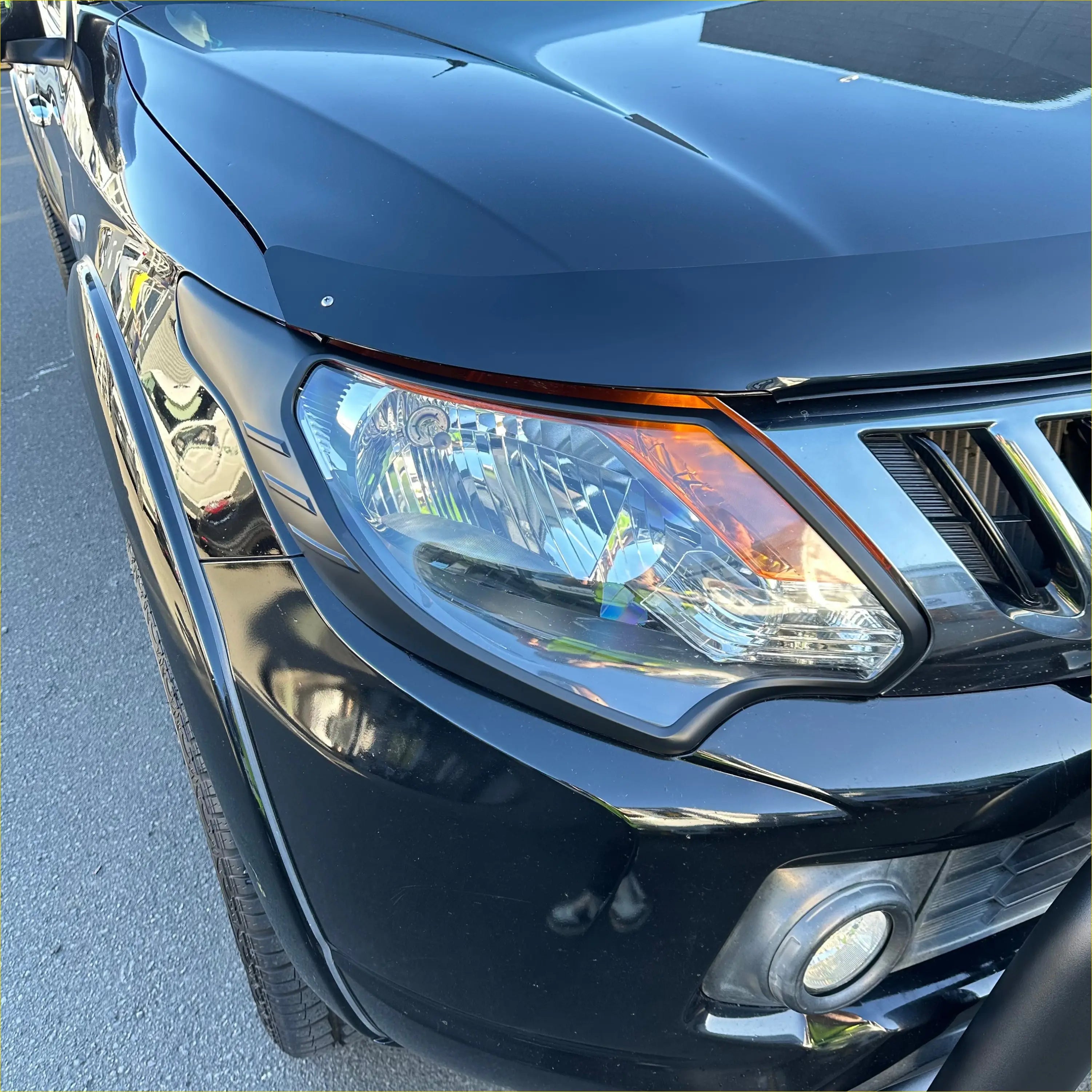 Headlight Covers and Taillight Mitsubishi Triton 2015-2018 - Plastic Trim