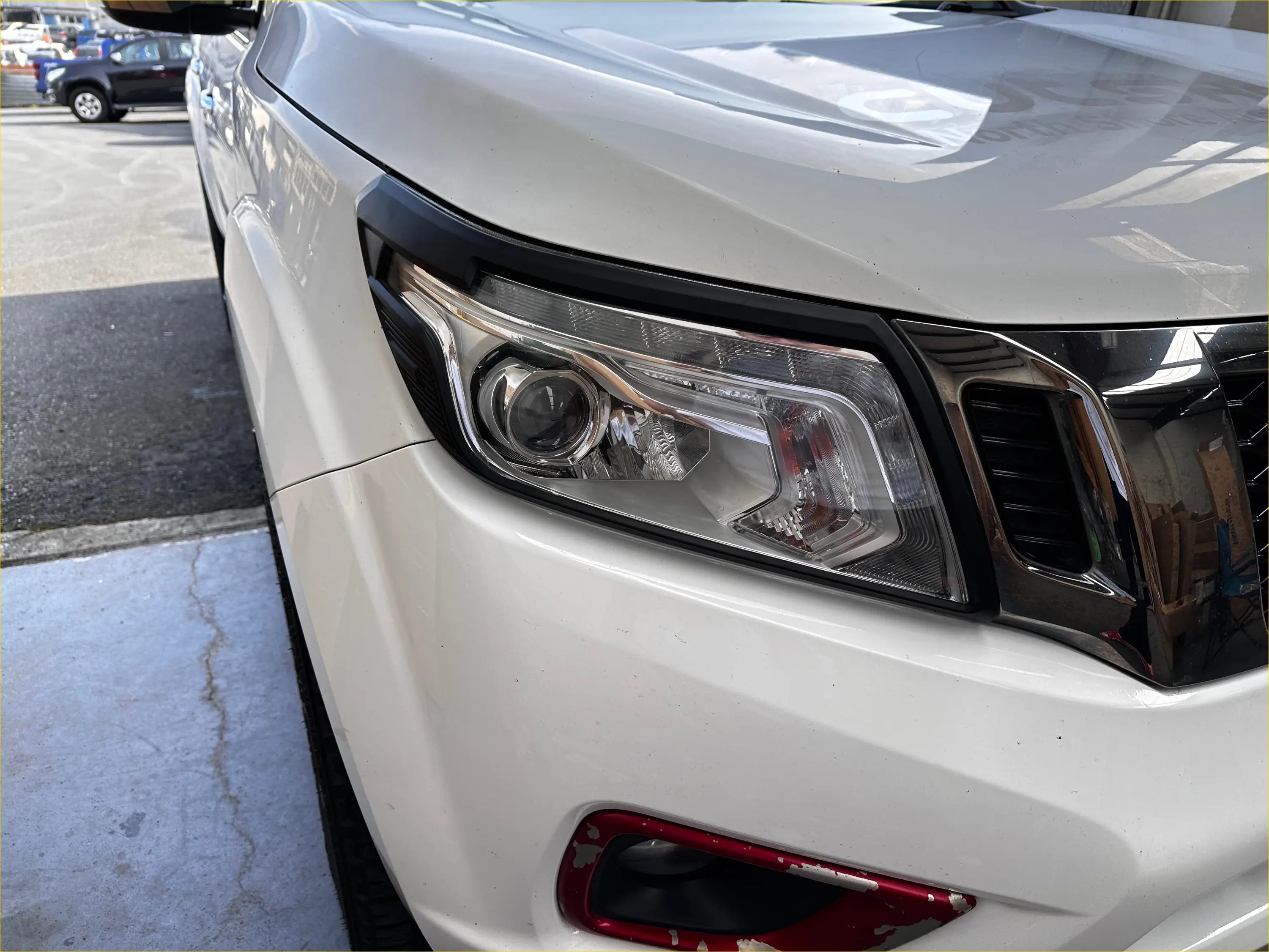 Headlight Covers and Taillight Nissan Navara 2021+ SL Matte - Plastic Trim