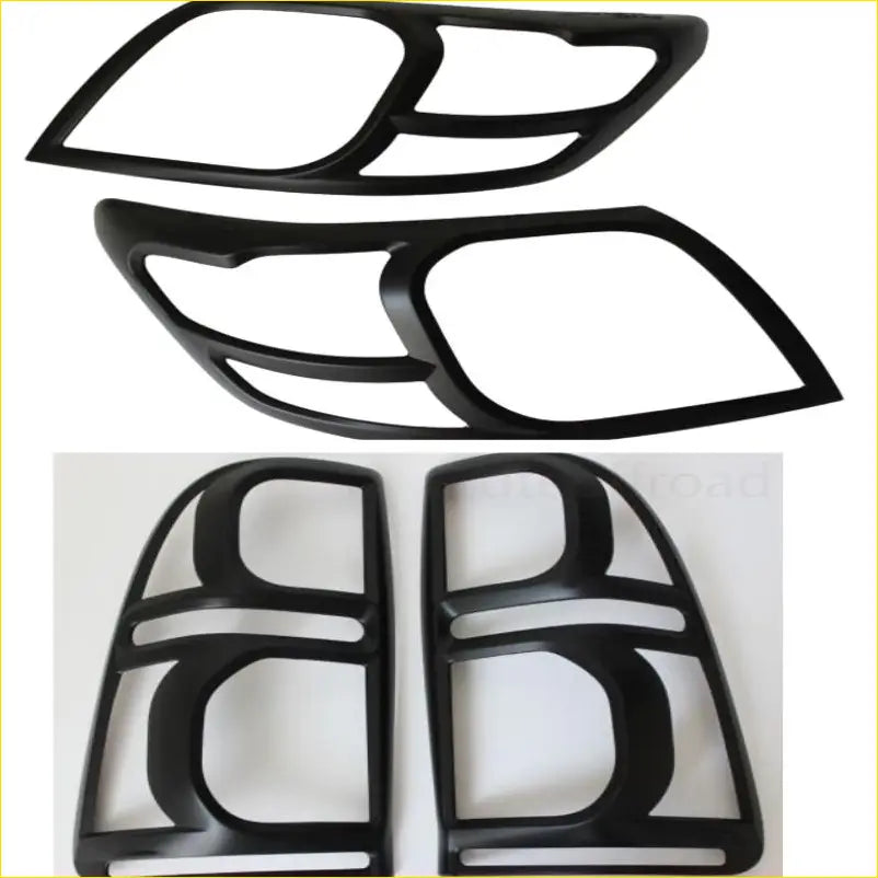 Headlight Covers and Taillight Toyota Hilux 2012-2015 - Plastic Trim