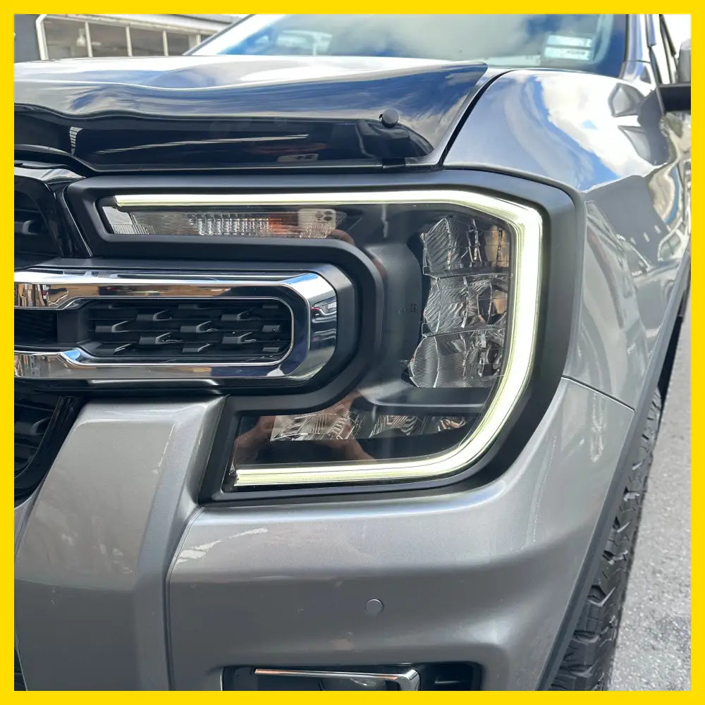 Headlight Covers Ford Ranger 2022+ New Matte black/Everest