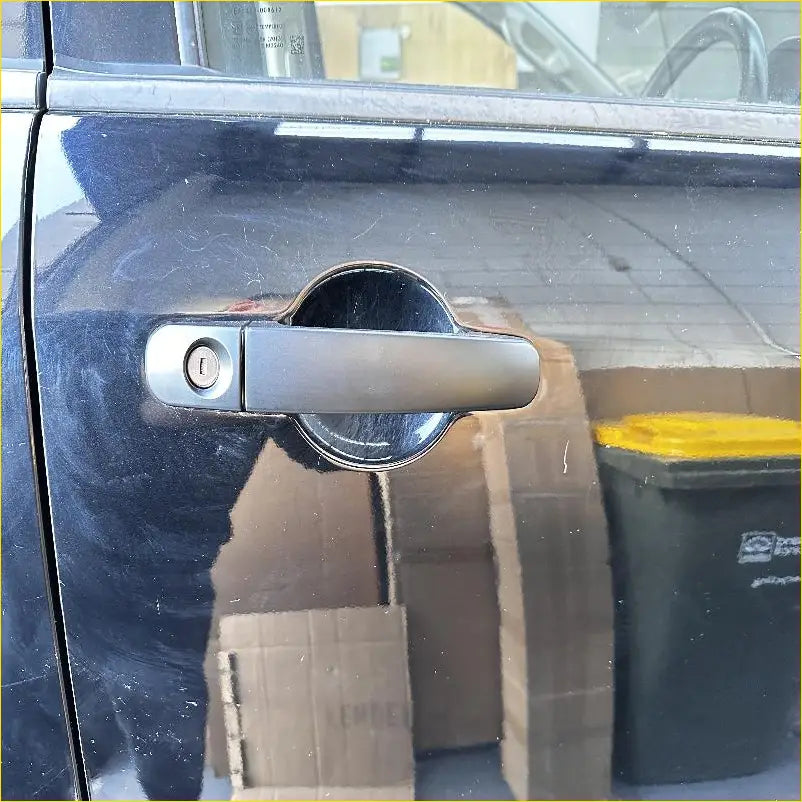 Matte Black Door Handle Covers for Ford Ranger & Everest
