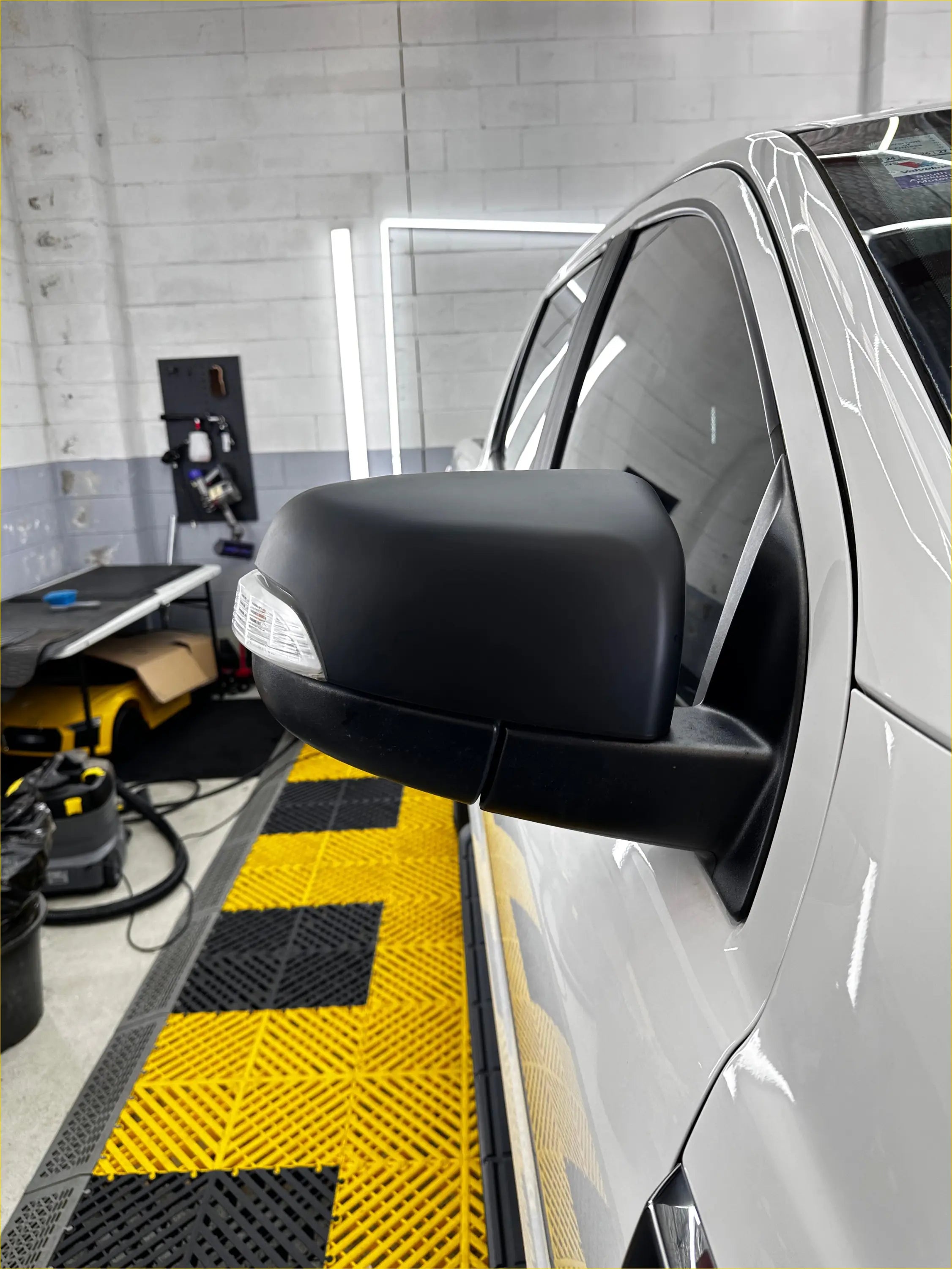 Mirror Covers Ford Ranger PX1 PX2 PX3 2012-2021 Matte Black