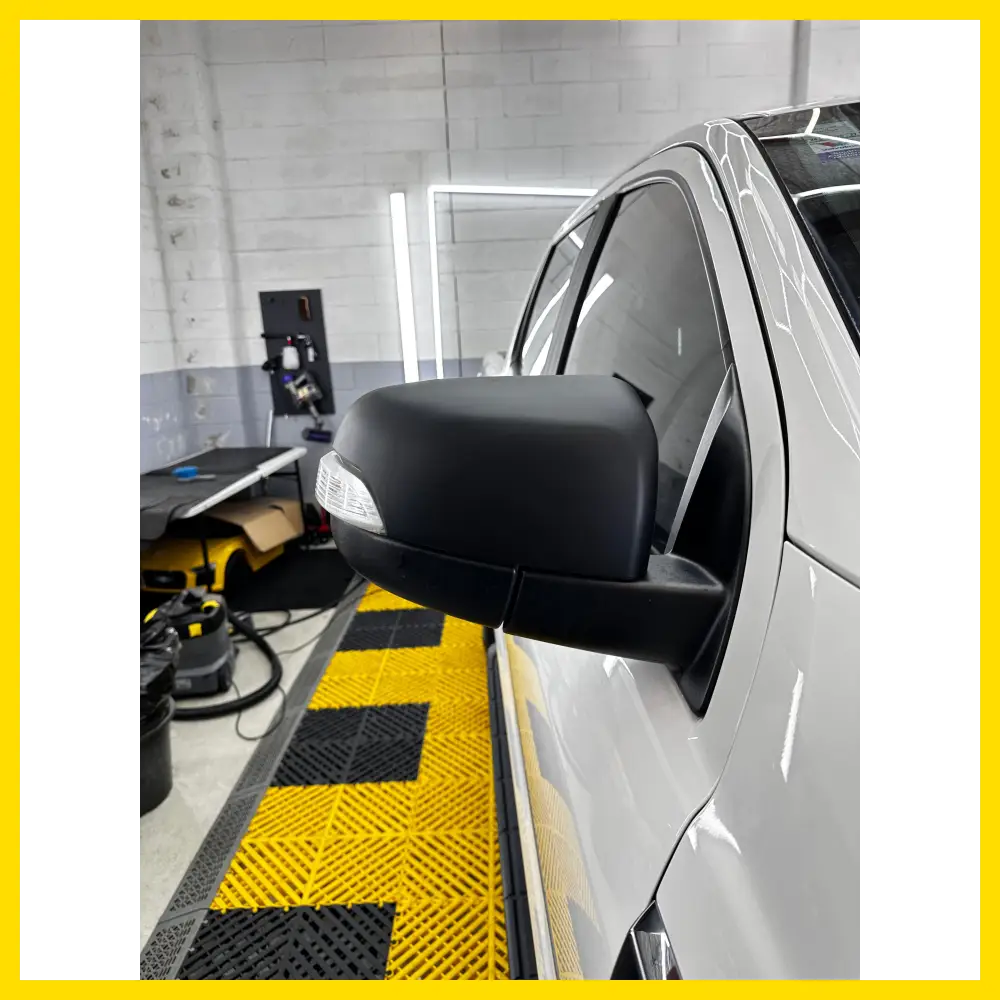 Mirror Covers Ford Ranger PX1 PX2 PX3 2012-2021 Matte Black