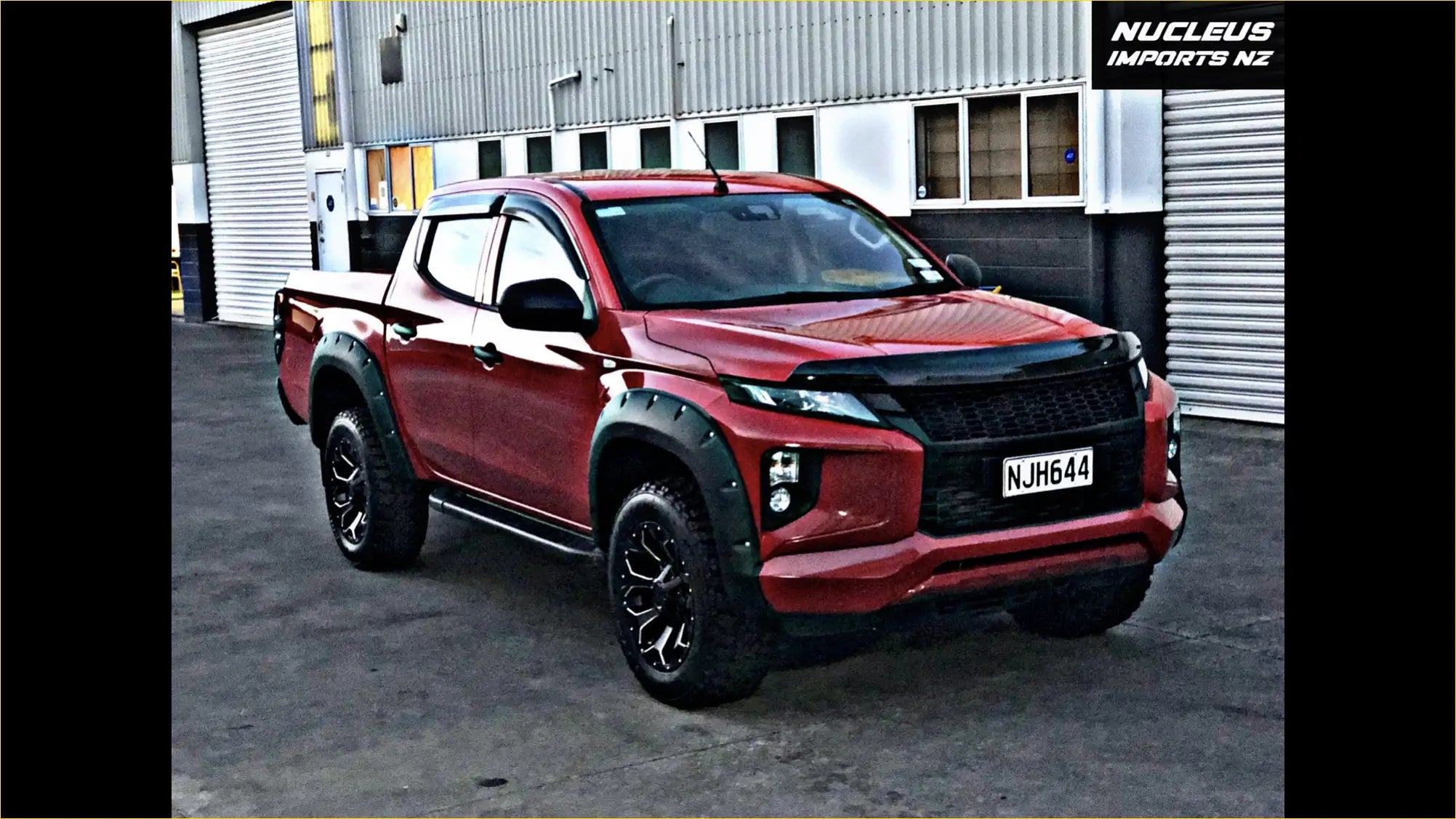 MITSUBISHI TRITON BONNET GUARD & VISOR PROTECTIVE COMBO 2019+