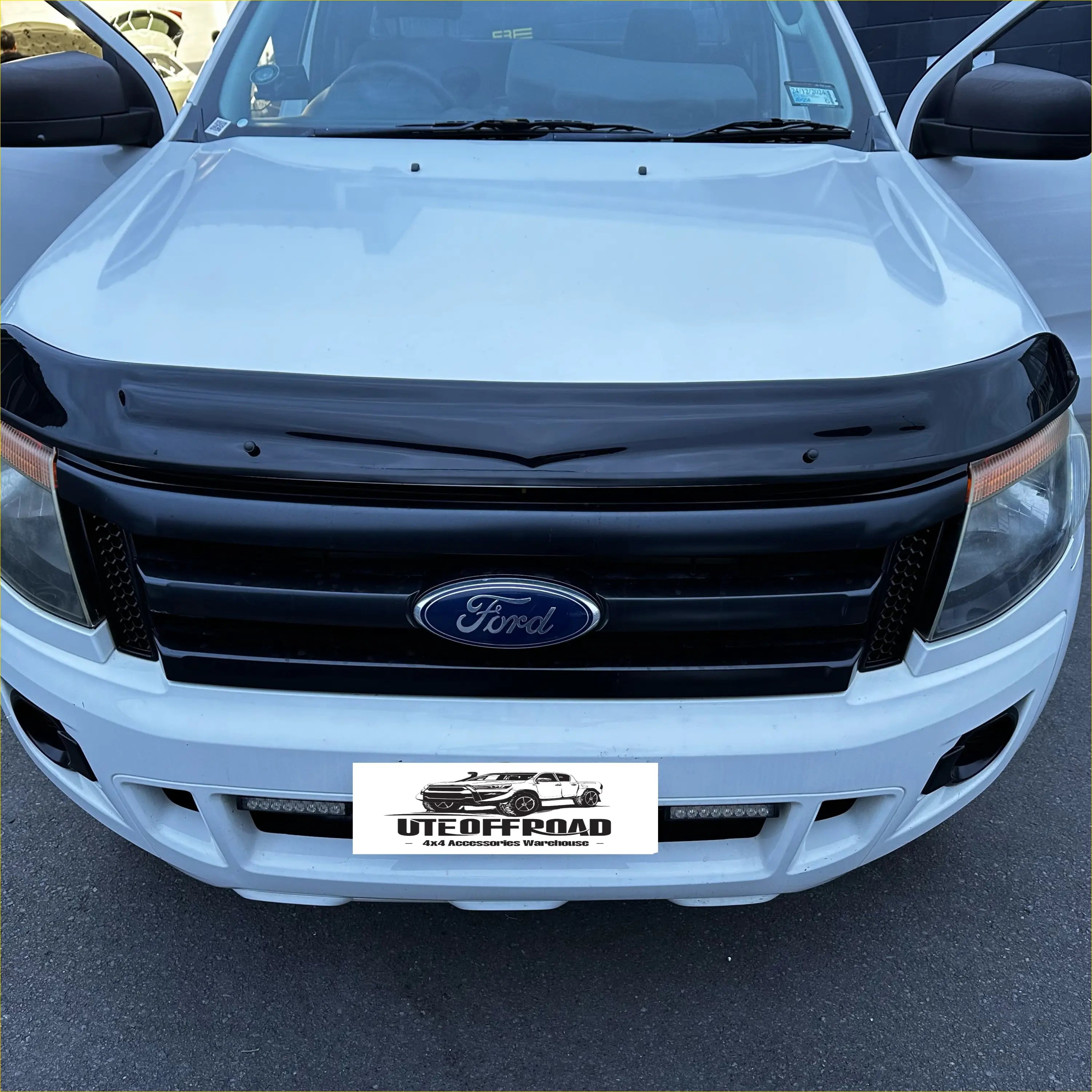 Monsoon and Bonnet Guard Aftermarket Style Ford Ranger PX1 2012-2015 - Door Visor &