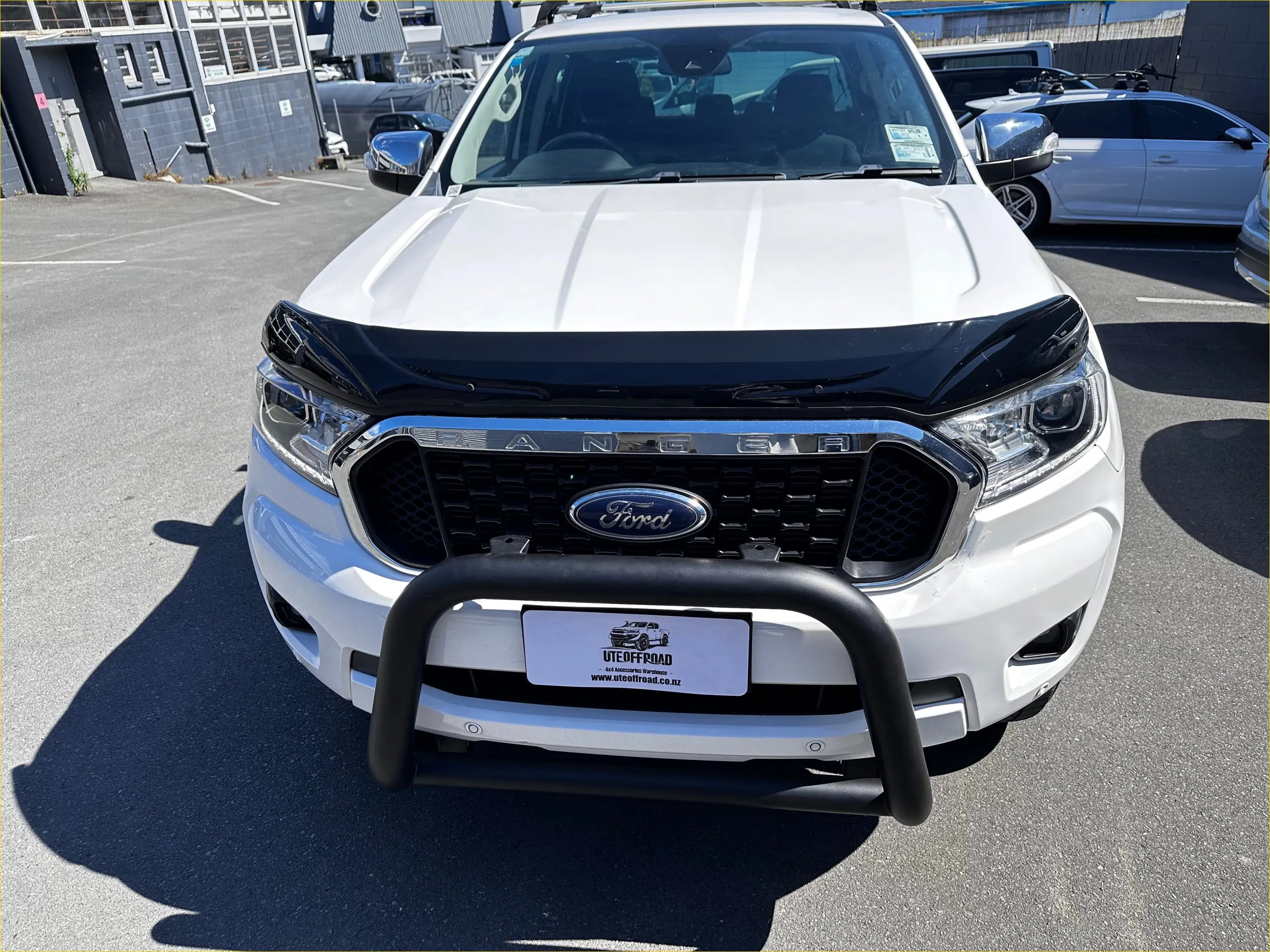 Monsoon and Bonnet Guard Aftermarket Style Ford Ranger PX2 PX3 - Door Visor &
