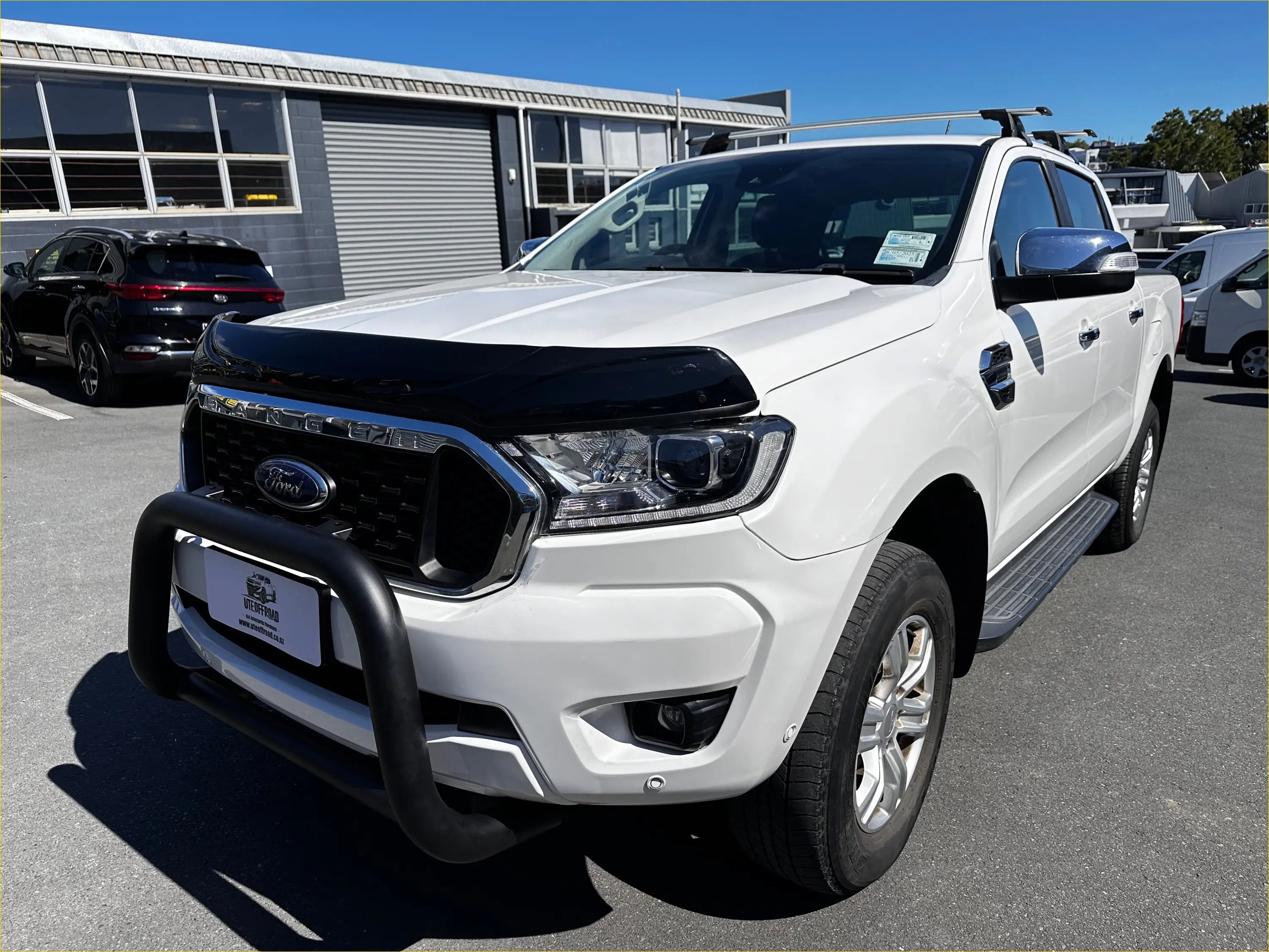 Monsoon and Bonnet Guard Aftermarket Style Ford Ranger PX2 PX3 - Door Visor &