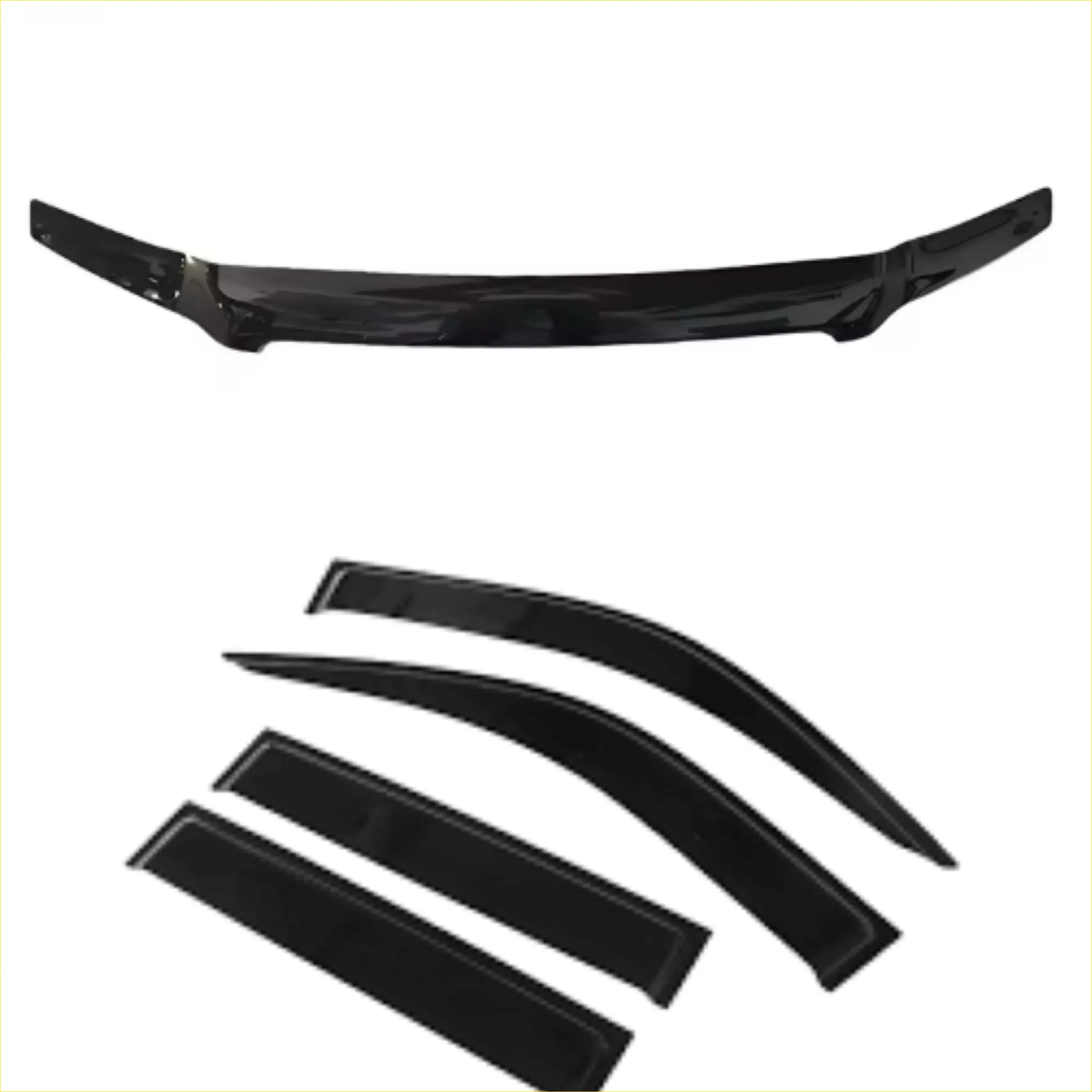Monsoon and Bonnet Guard Ford Ranger PJ 2006-2008 - Door Visor &