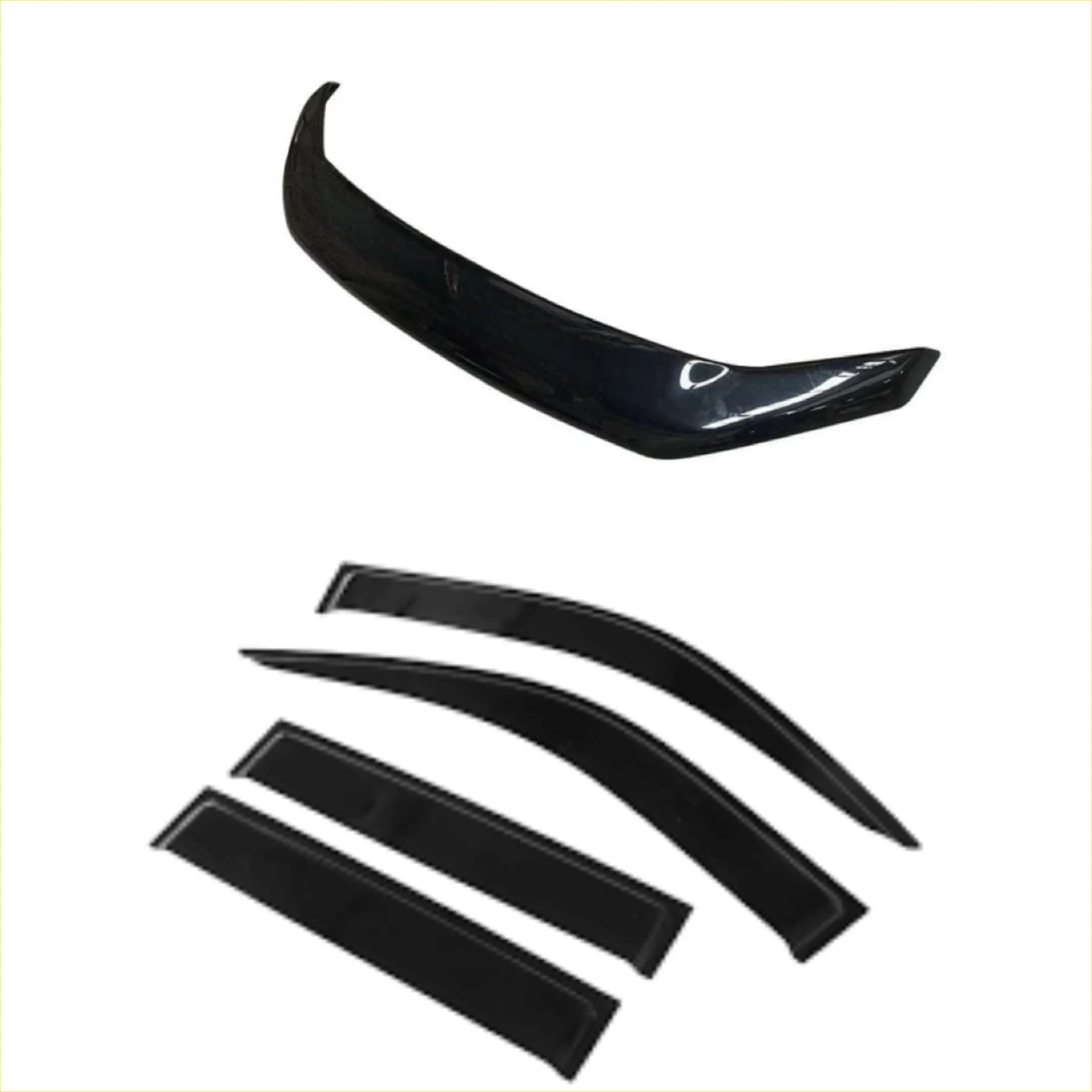 Monsoon and Bonnet Guard Ford Ranger PK 2008-2011 - Door Visor &