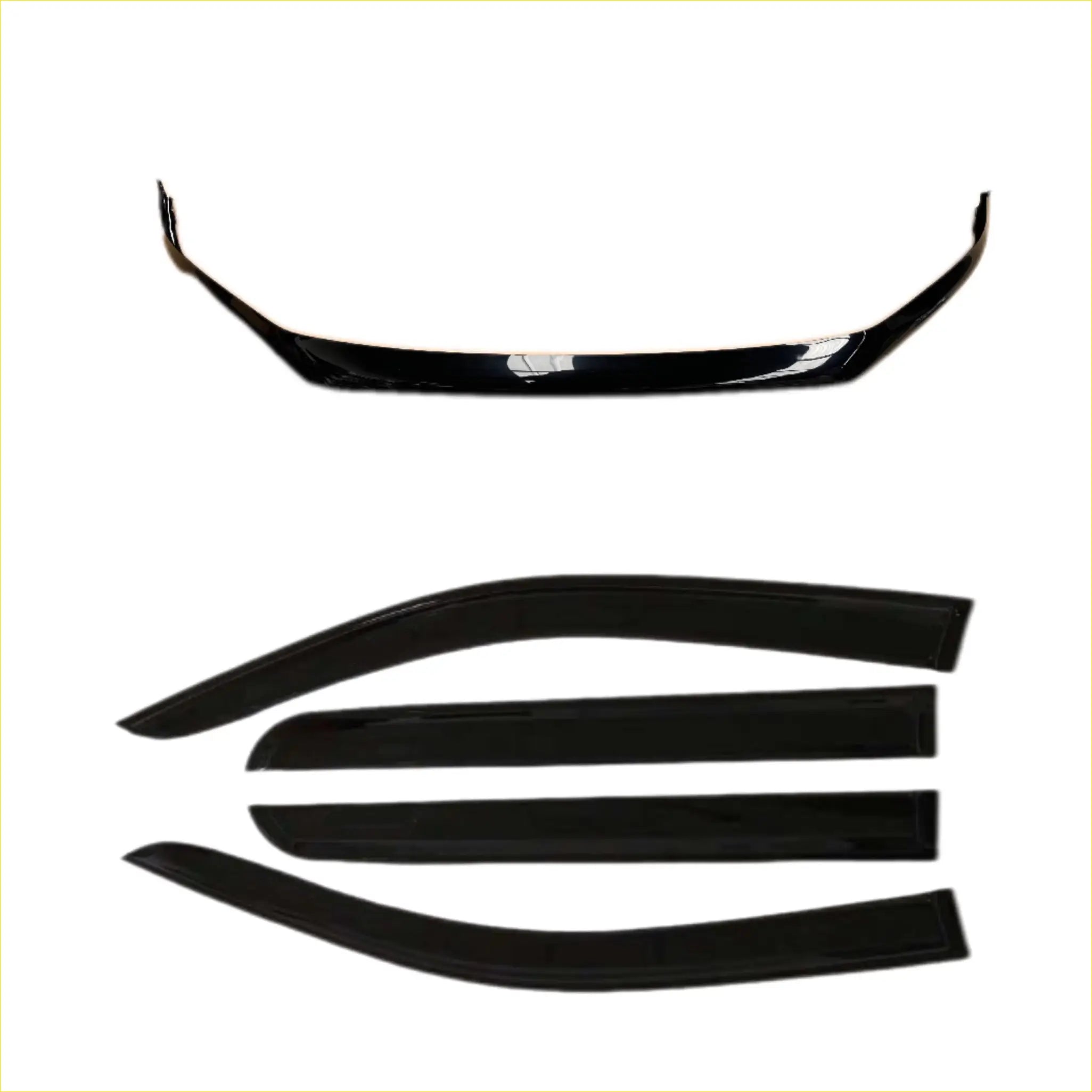Monsoon and Bonnet Guard Nissan Navara 2021-2025 - Door Visor &