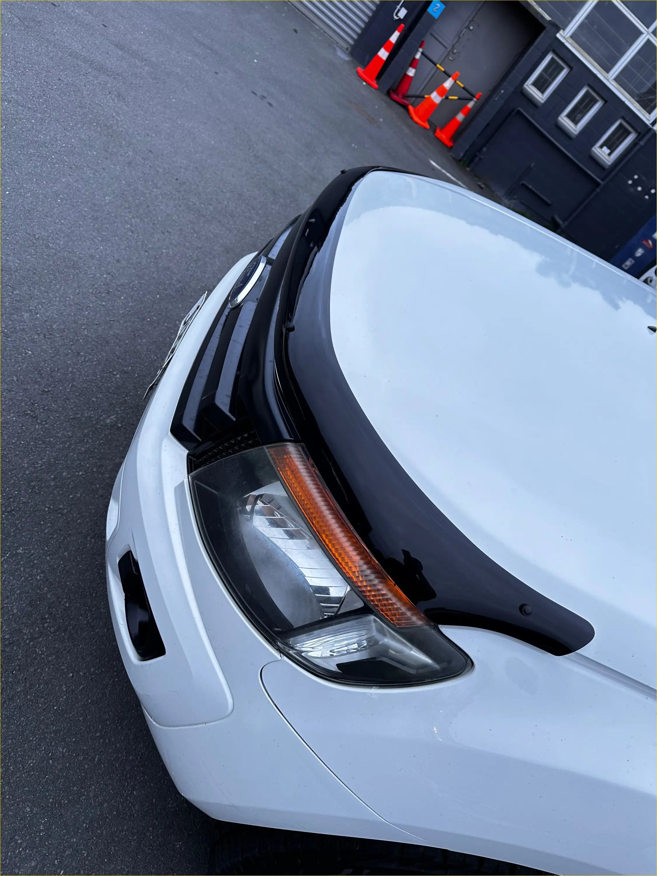 Monsoon and Bonnet Guard OEM Style Ford Ranger PX1 2012-2015 - Door Visor &