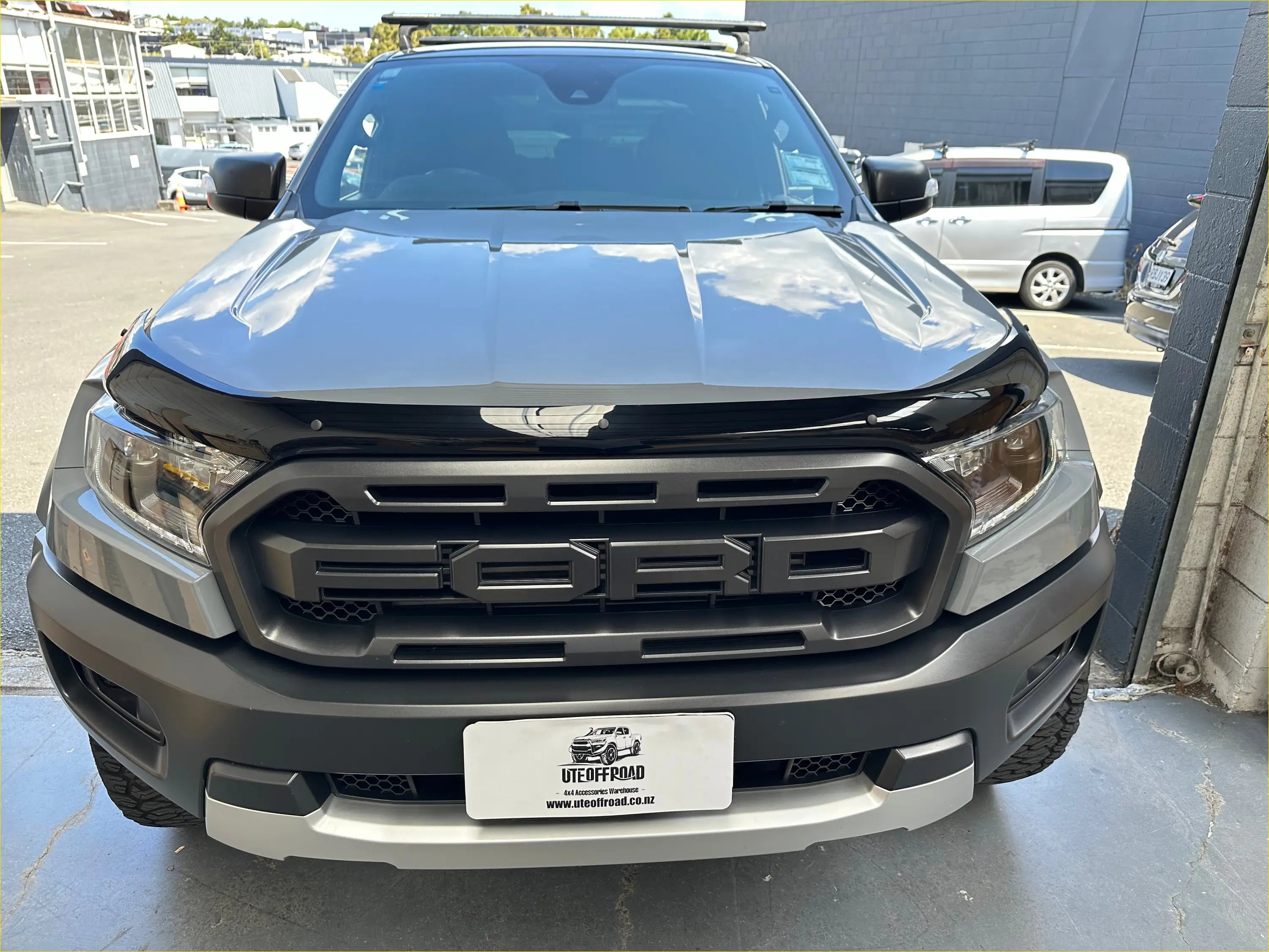 Monsoon and Bonnet Guard OEM Style Ford Ranger PX2 PX3 2016-2021 - Door Visor &