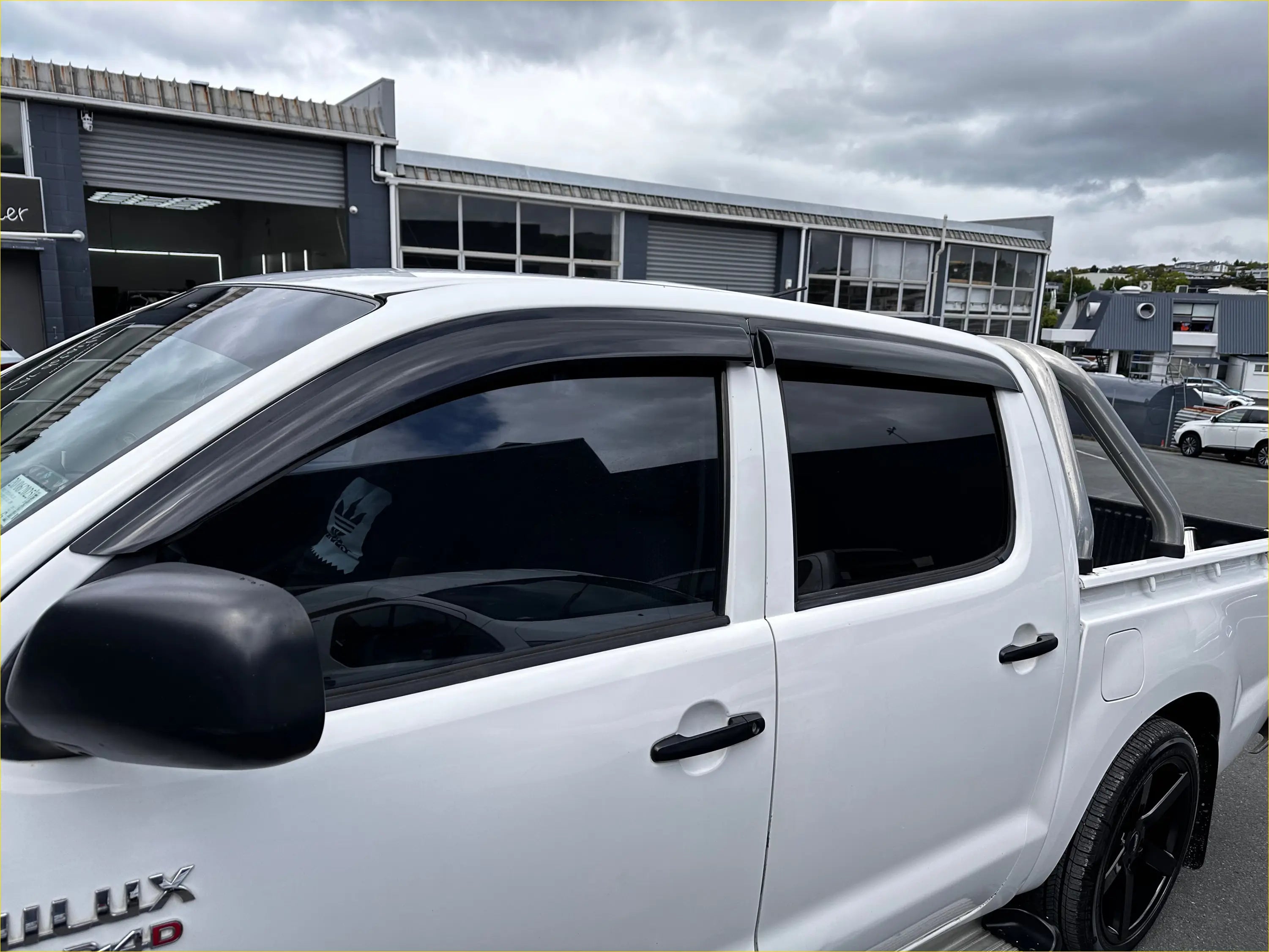 Monsoon and Bonnet Guard Toyota Hilux 2012-2015 - Door Visor &