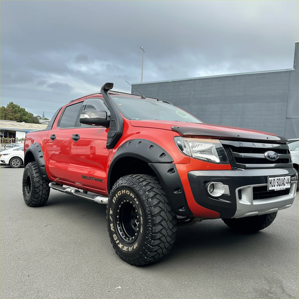 Monster Flare for Ford Ranger PX1 2012-2015 Bolt Style Matte Black